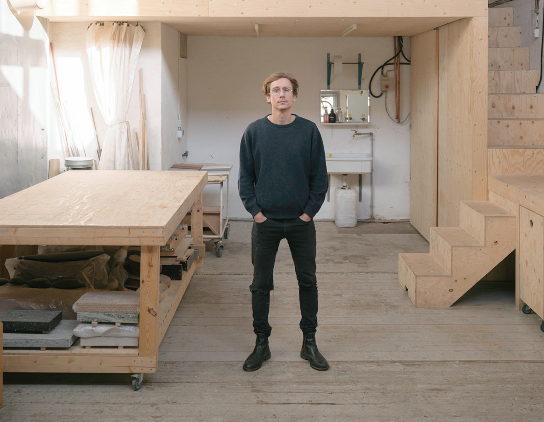 In the workshop of Kim Høltermand