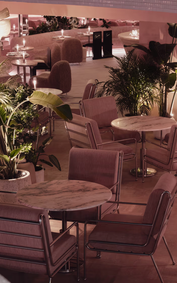 MPNYC Transforms Athens Restaurant into a Cinematic Sanctuary
