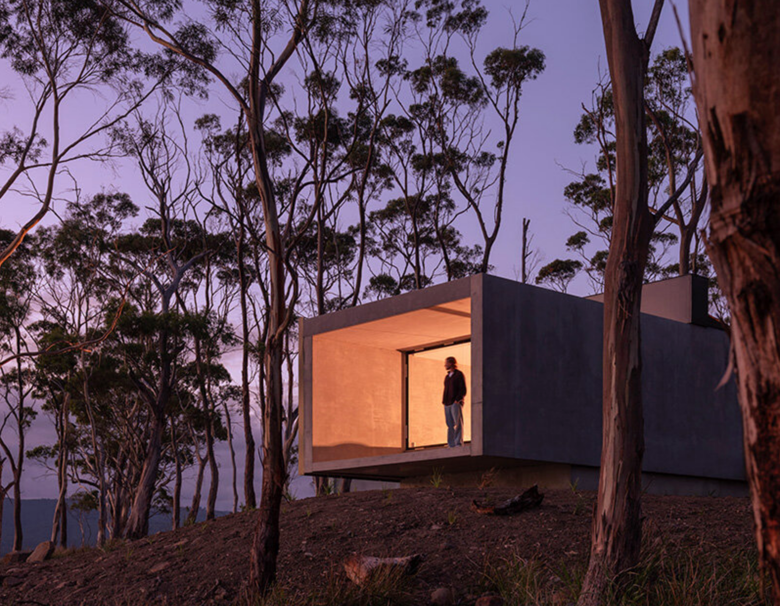 Vipp Unveils Brutalist Guesthouse in Tasmania: A Tunnel-Inspired Retreat in the Wild