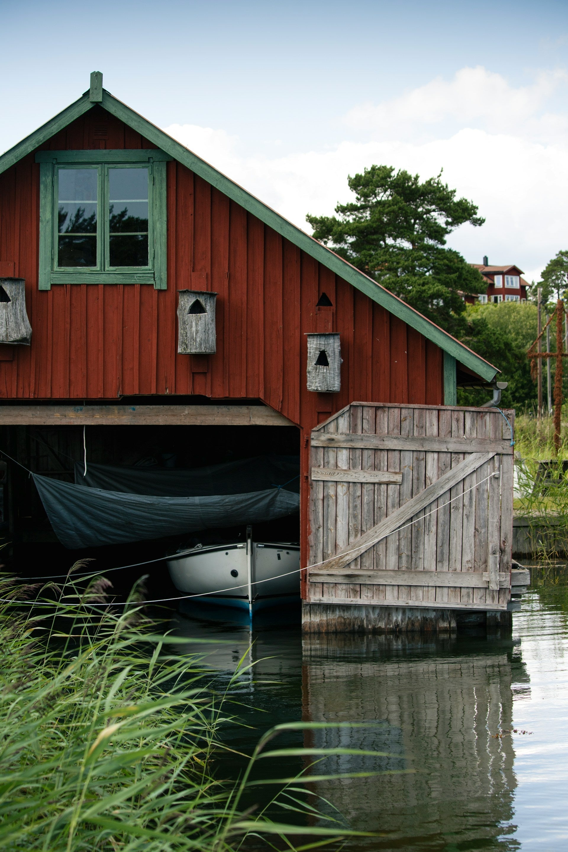 Scandinavian cityscape with Nordic architecture and design-inspired interiors