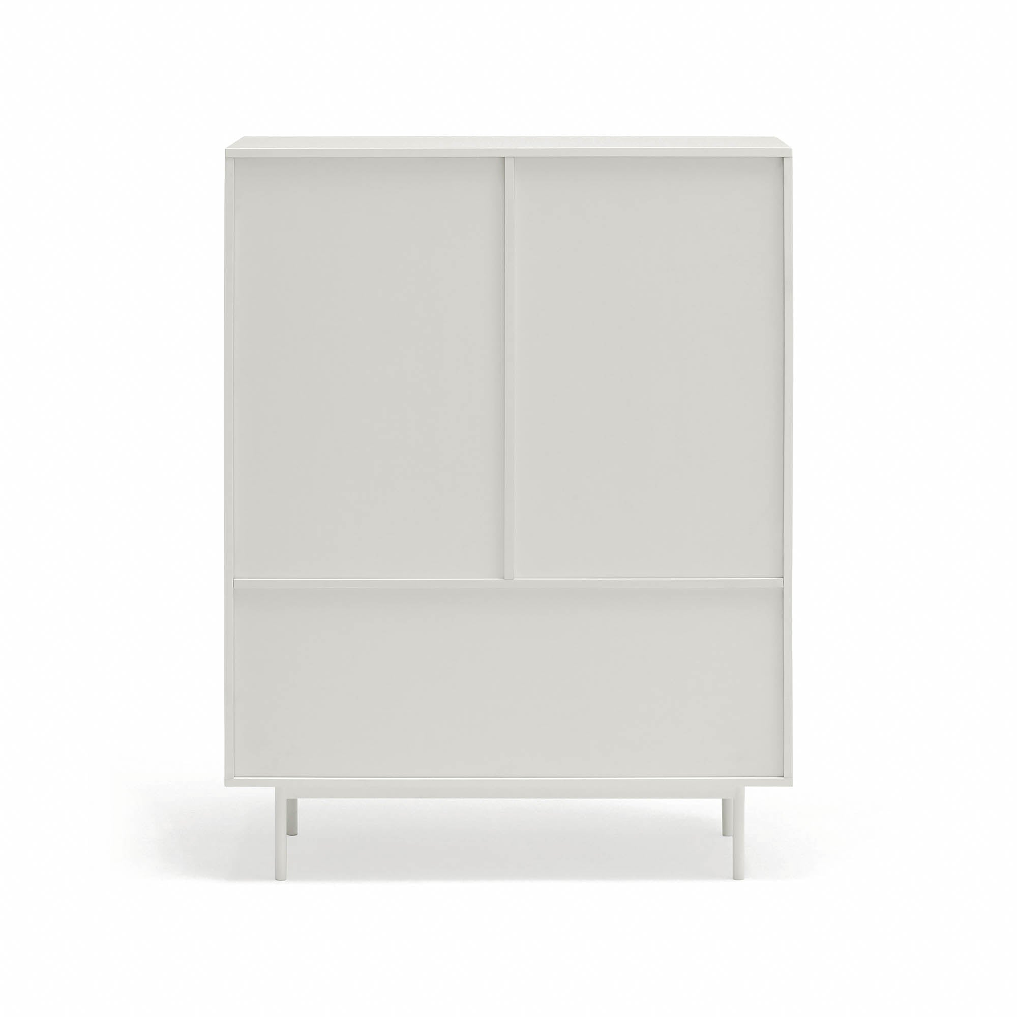 Occasional Cabinet Sierra 2D/2Inner Drawers White