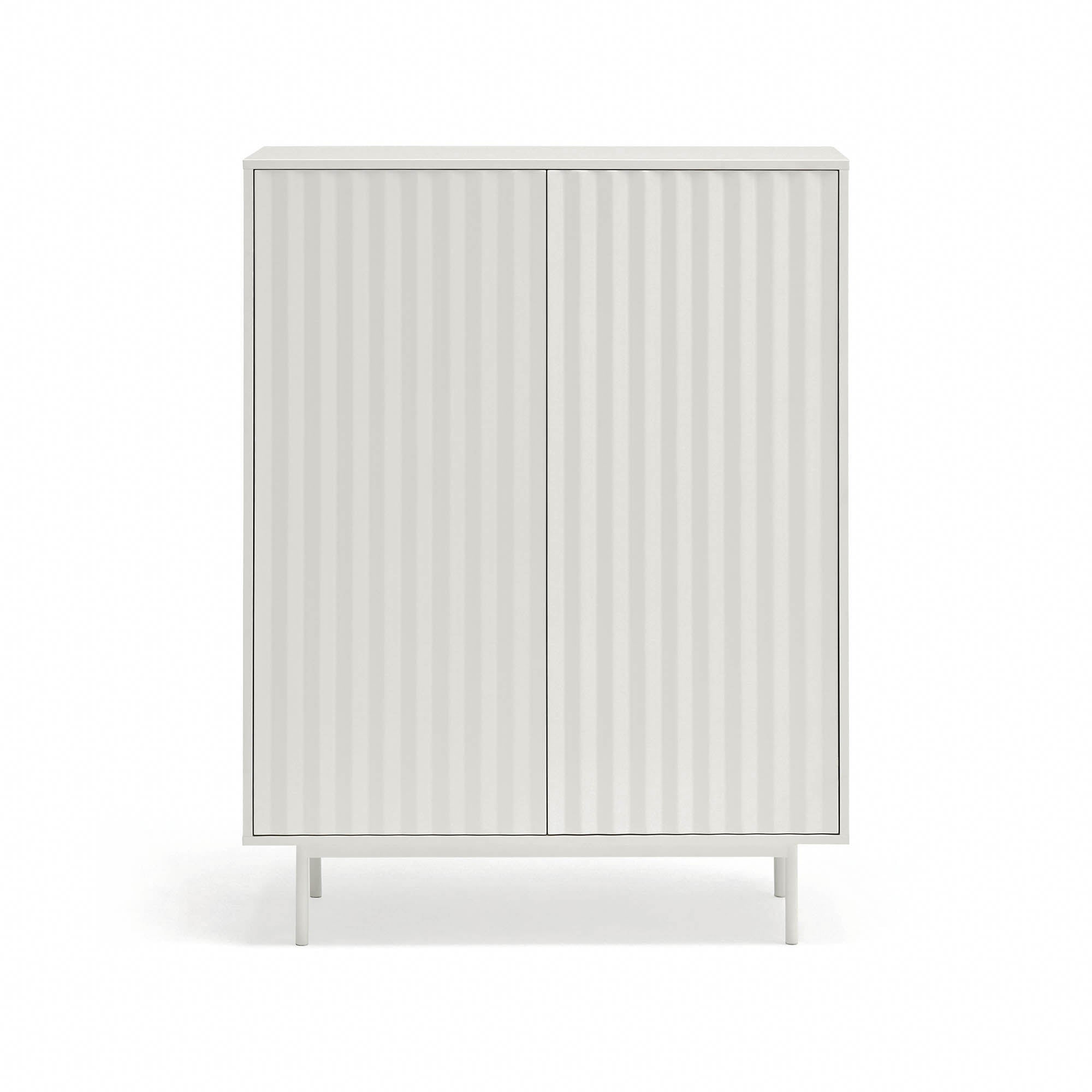 Occasional Cabinet Sierra 2D/2Inner Drawers White