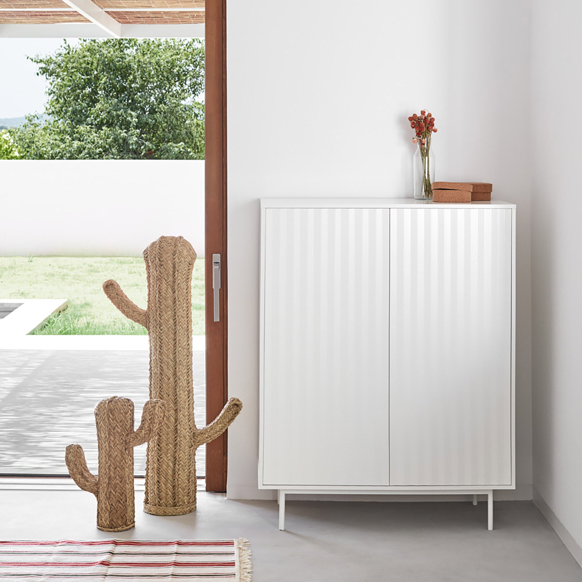 Occasional Cabinet Sierra 2D/2Inner Drawers White