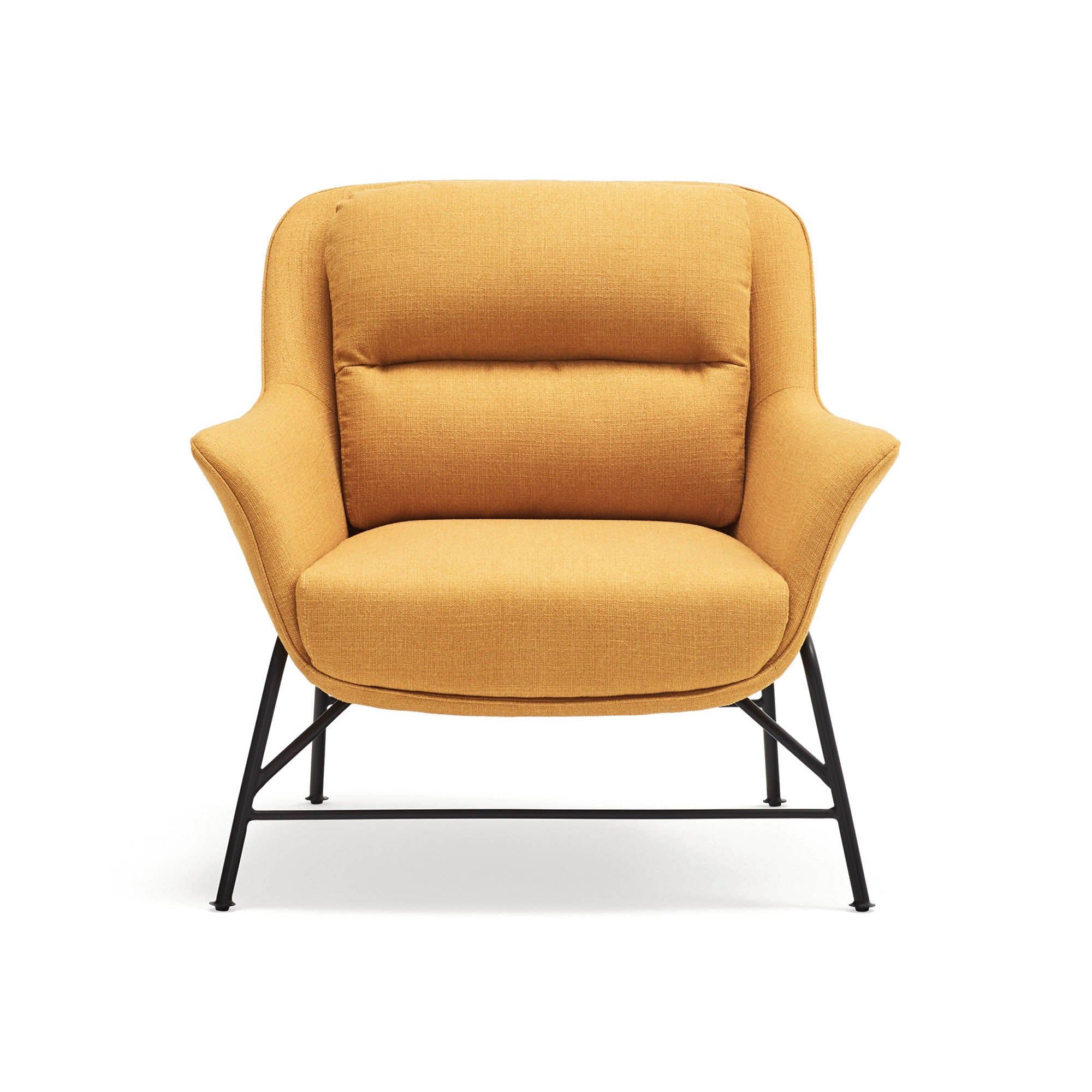 Armchair Sadira Mustard (1 Piece Per Box)Ox