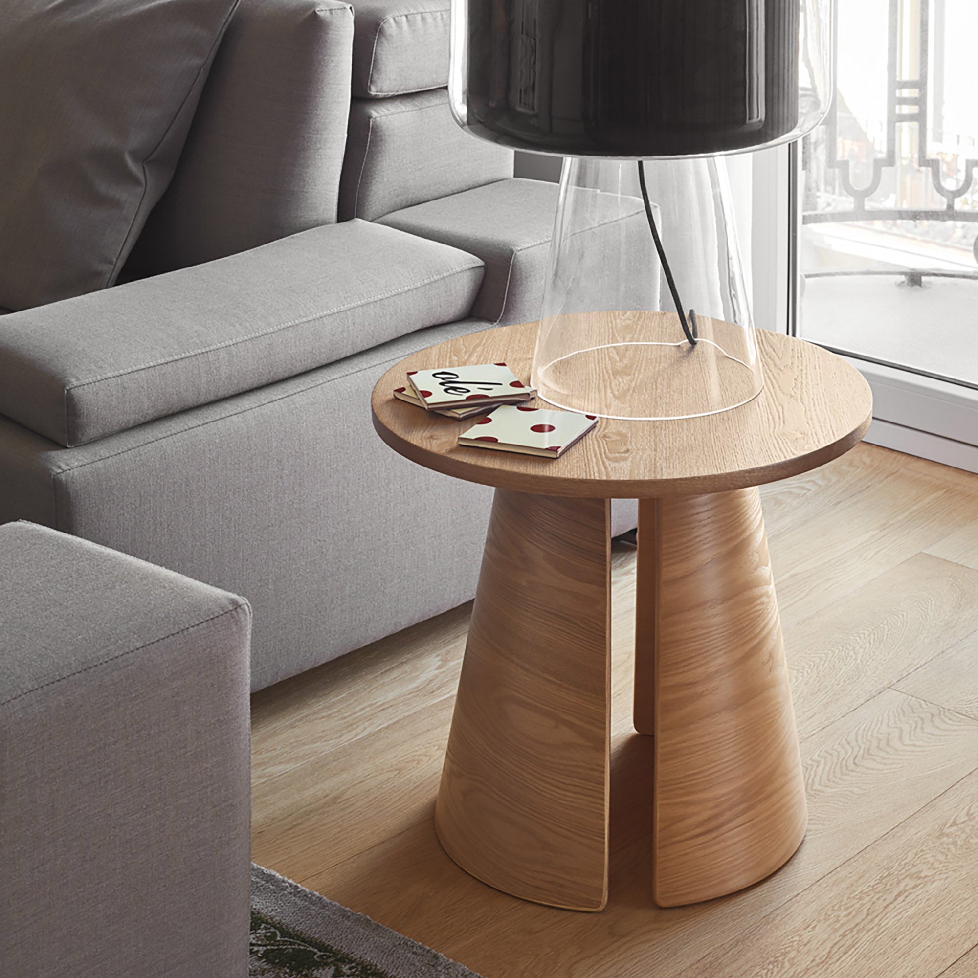 Side Table Cep 50Cm Natural