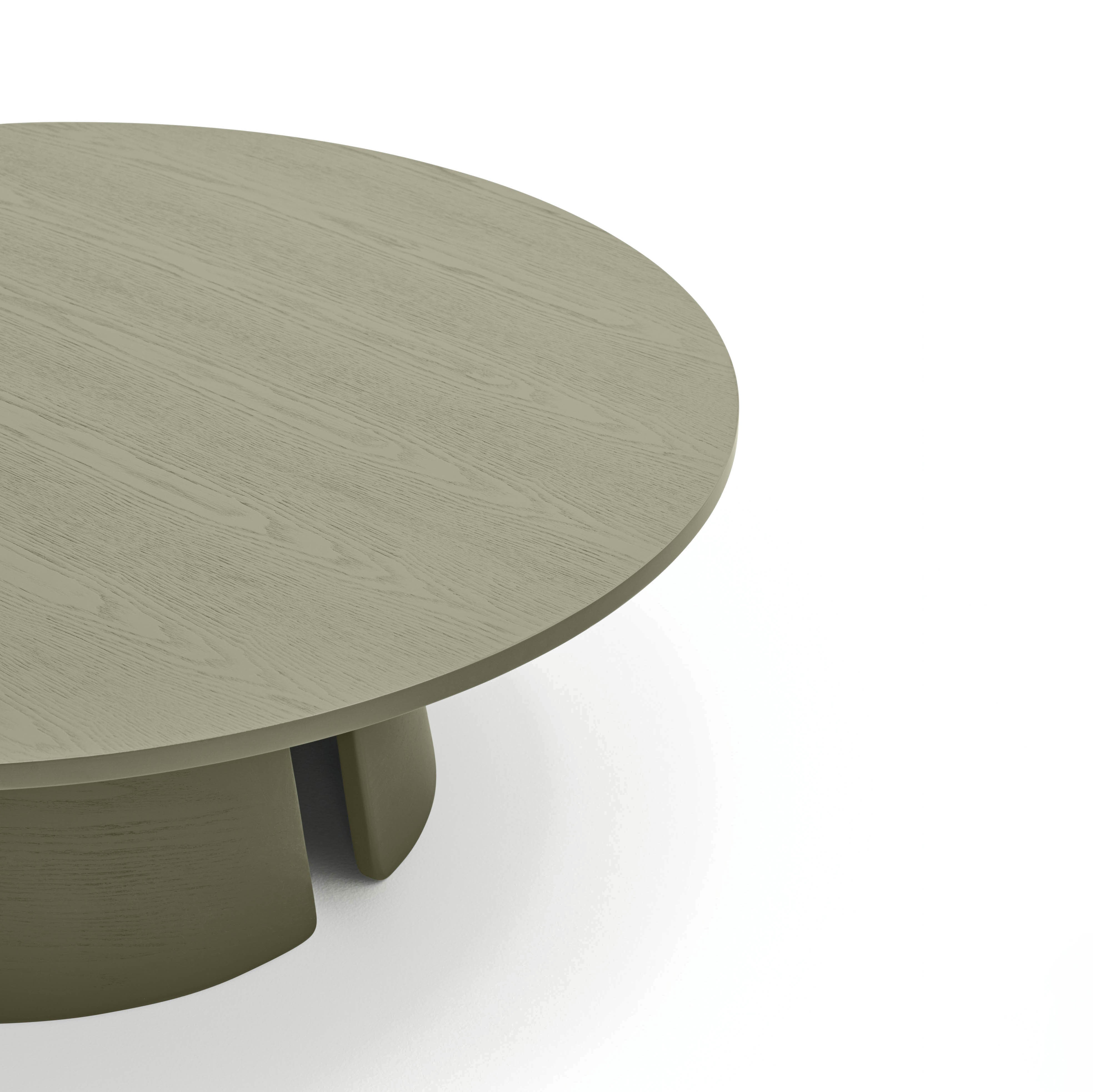 Round Coffee Table Cep 110Cm Green