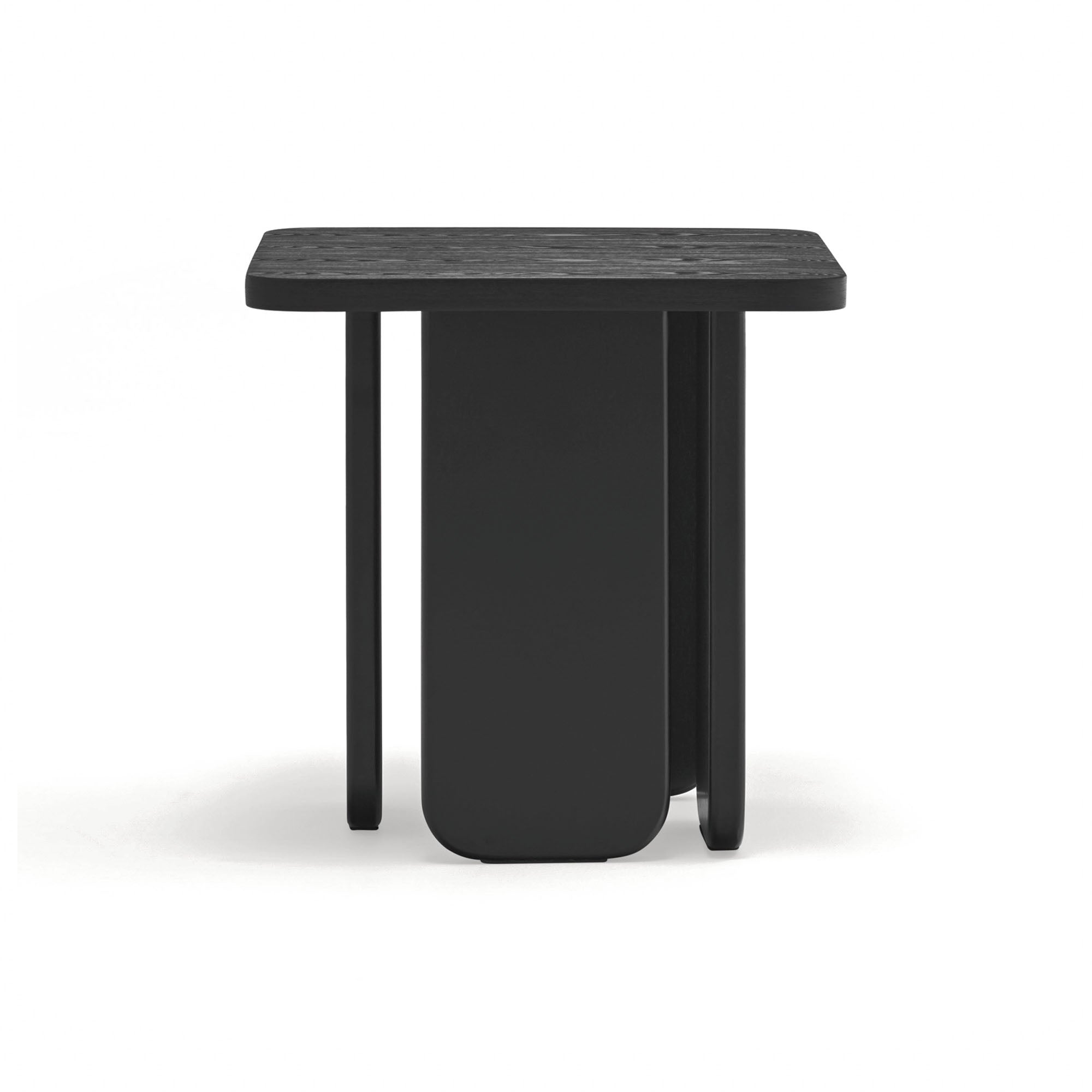 ARQ End Table in Black & Ash by Teulat