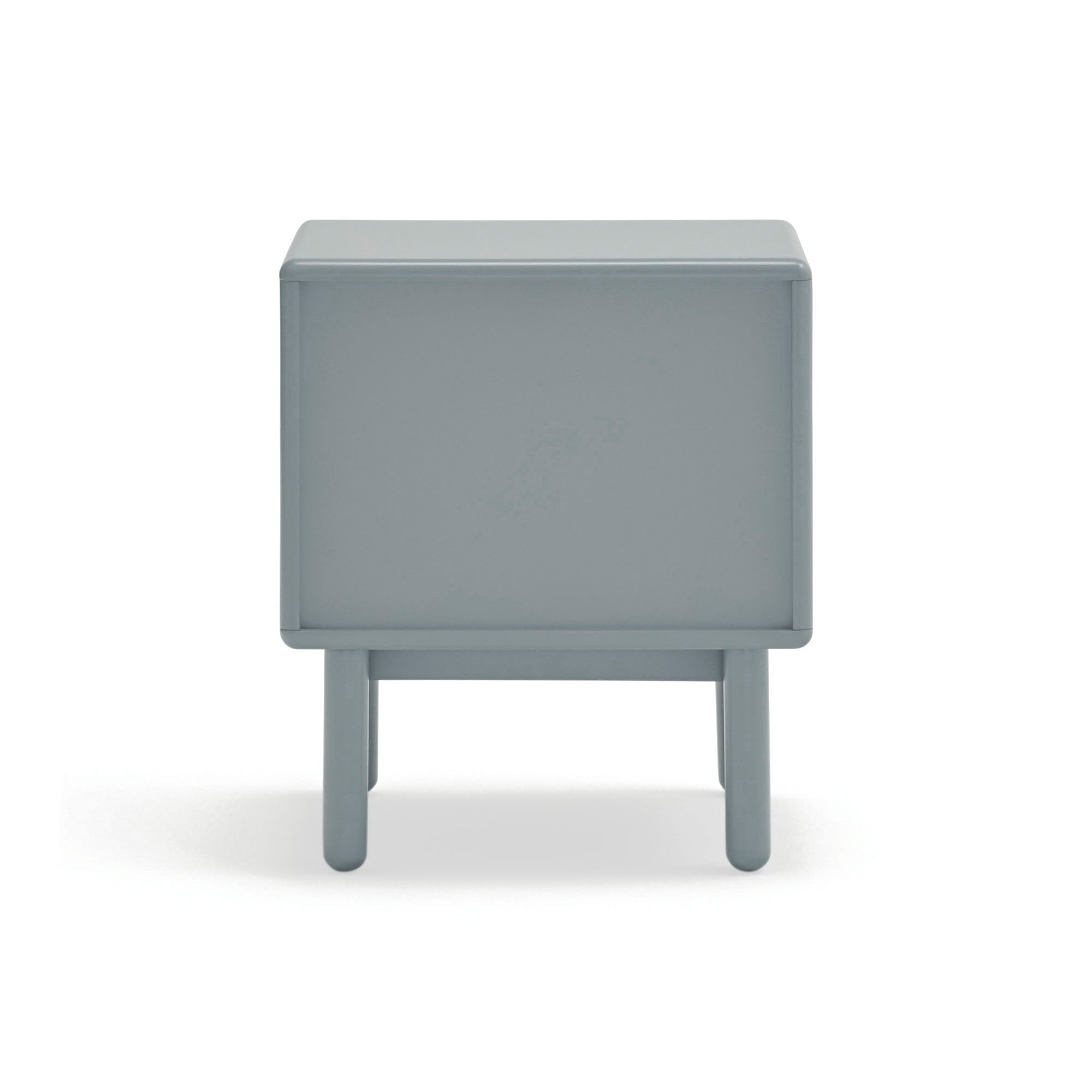 Bedside Table Corvo 2C1H Pearl Grey