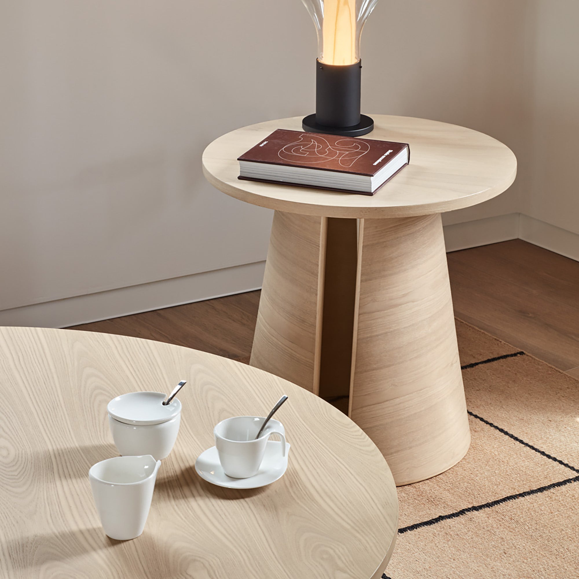 Side Table Cep 50Cm Light Natural