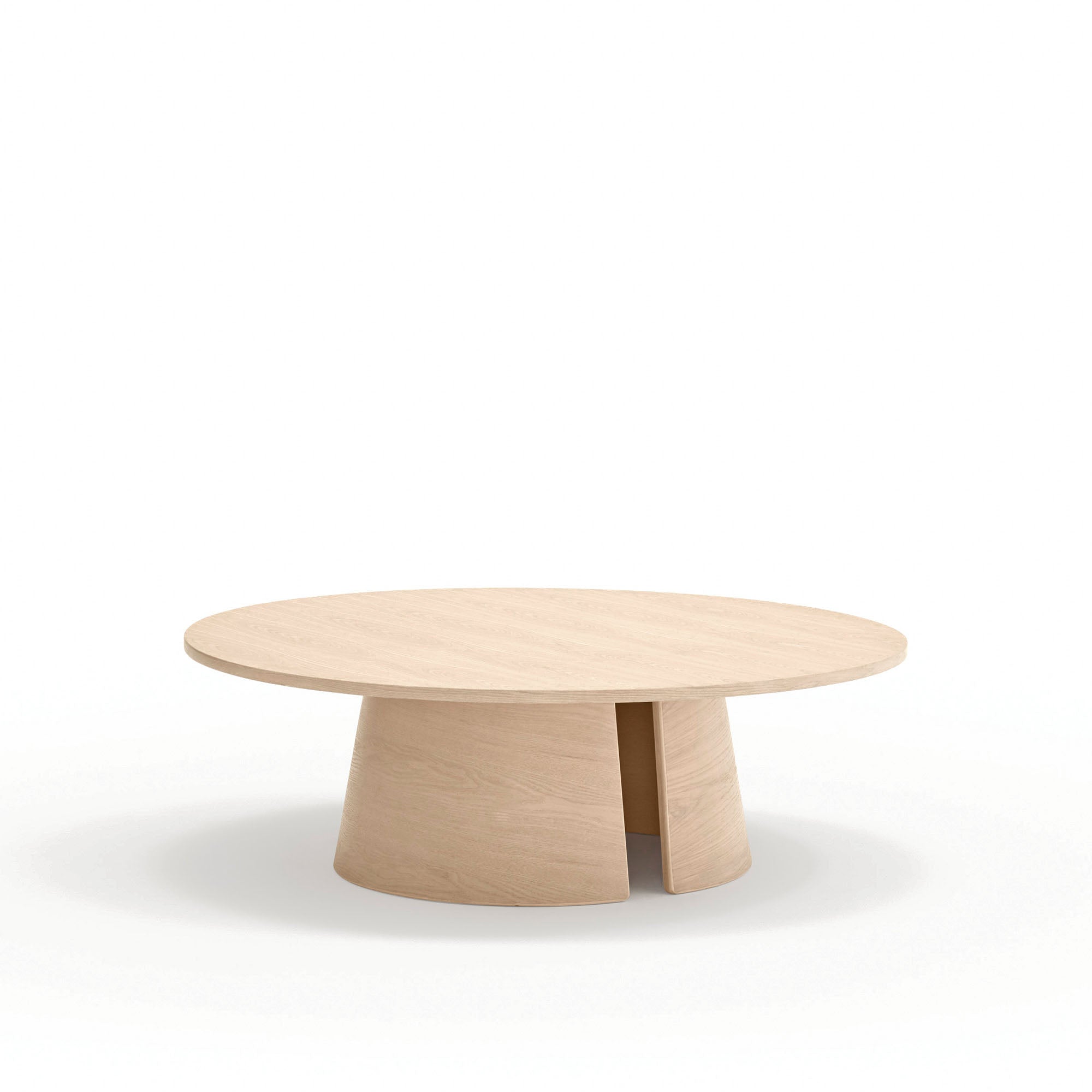 Round Coffee Table Cep 110Cm Light Natural