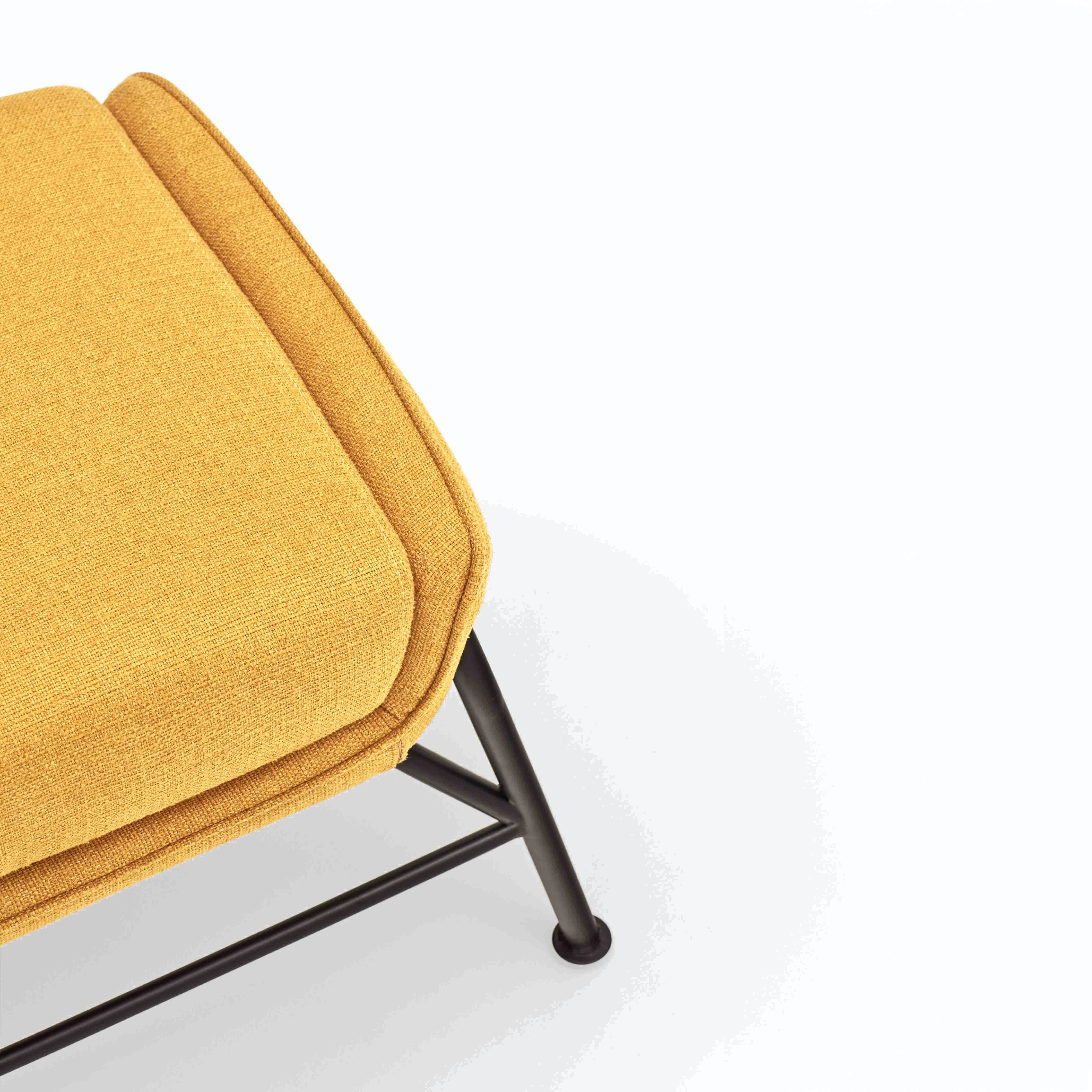 Pouffe Sadira Mustard (1 Piece Per Box)Ox