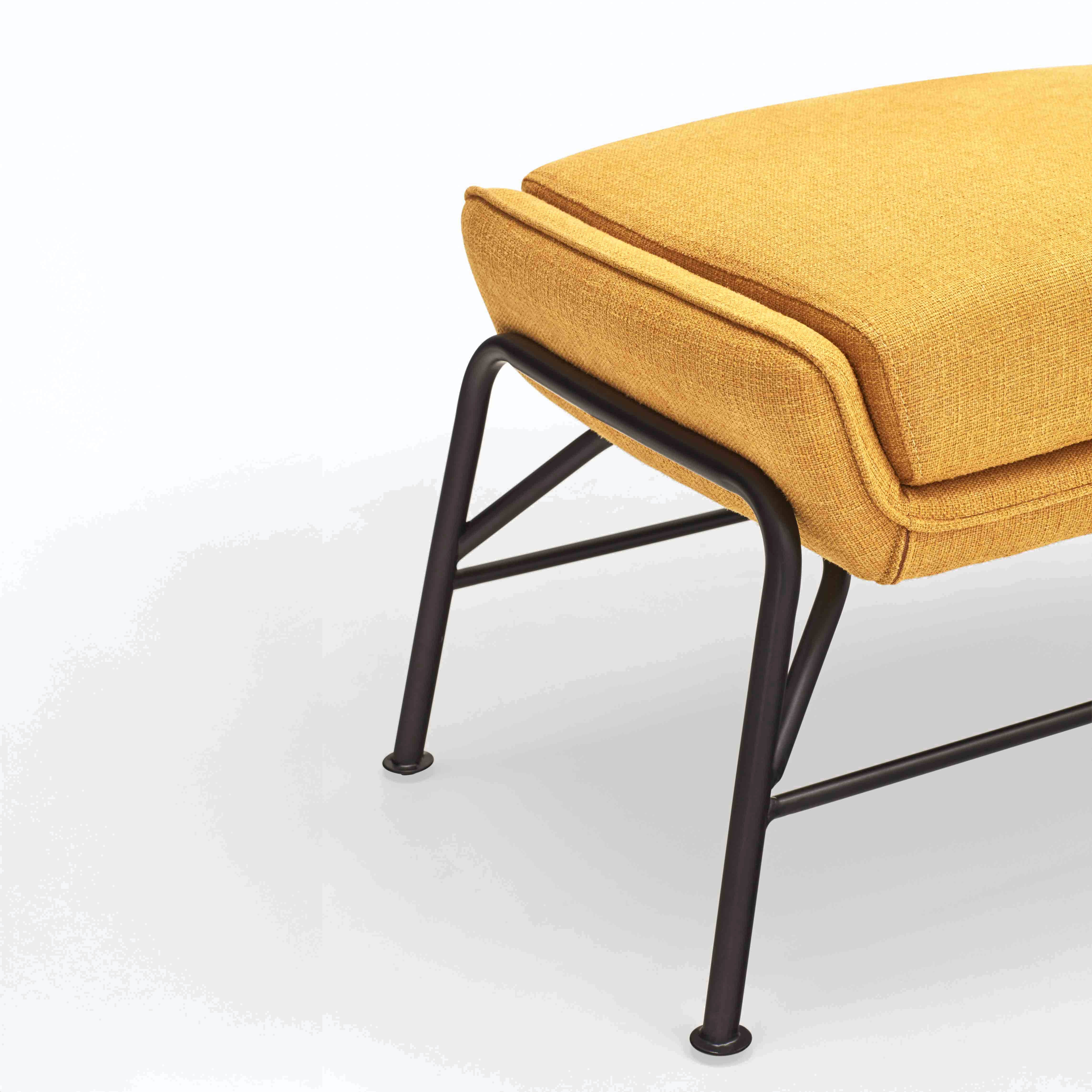 Pouffe Sadira Mustard (1 Piece Per Box)Ox