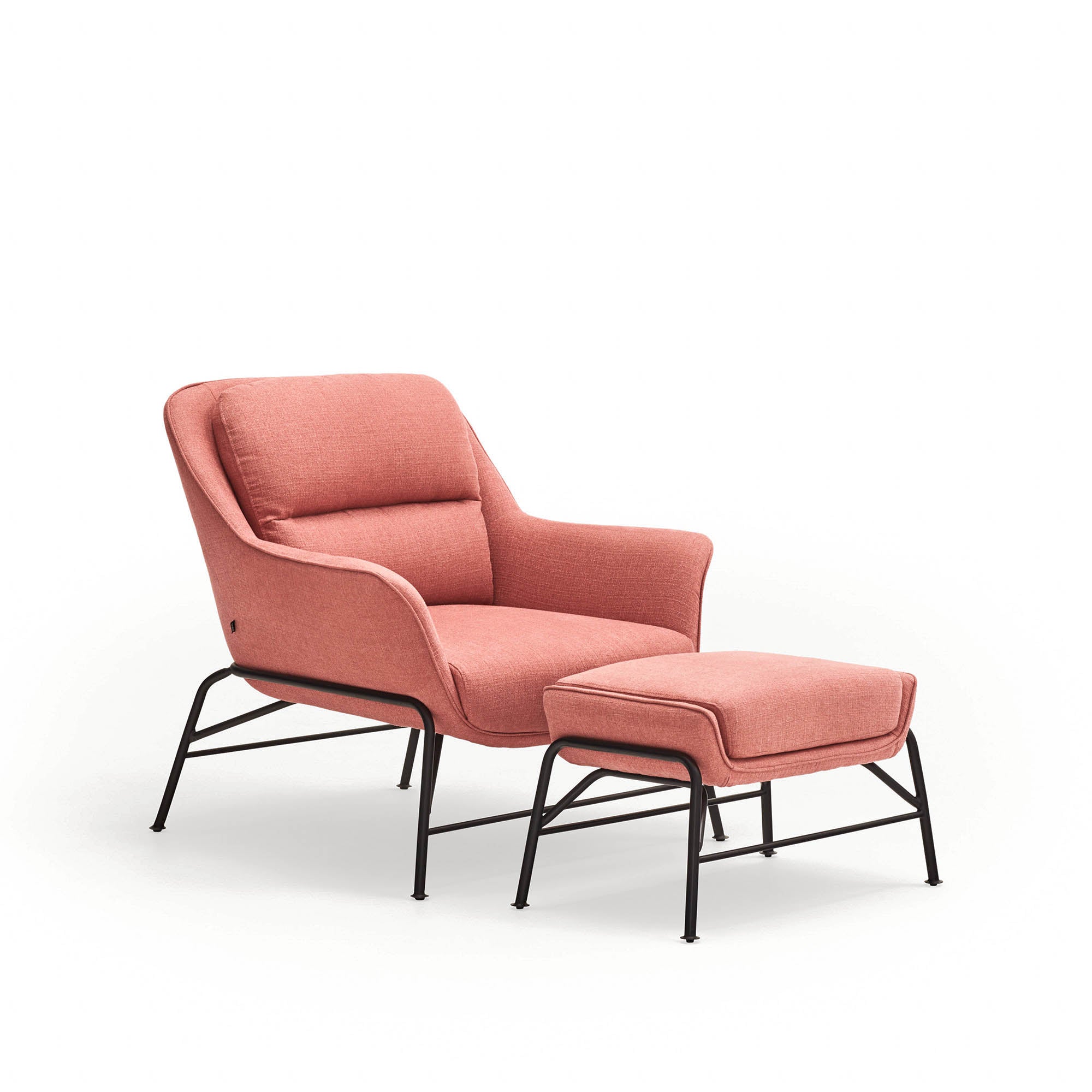 Pouffe Sadira Coral (1 Piece Per Box)Ox