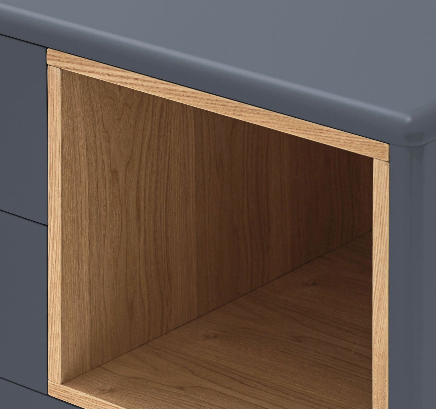 Chest Corvo 4Dr1H Anthracite Gray