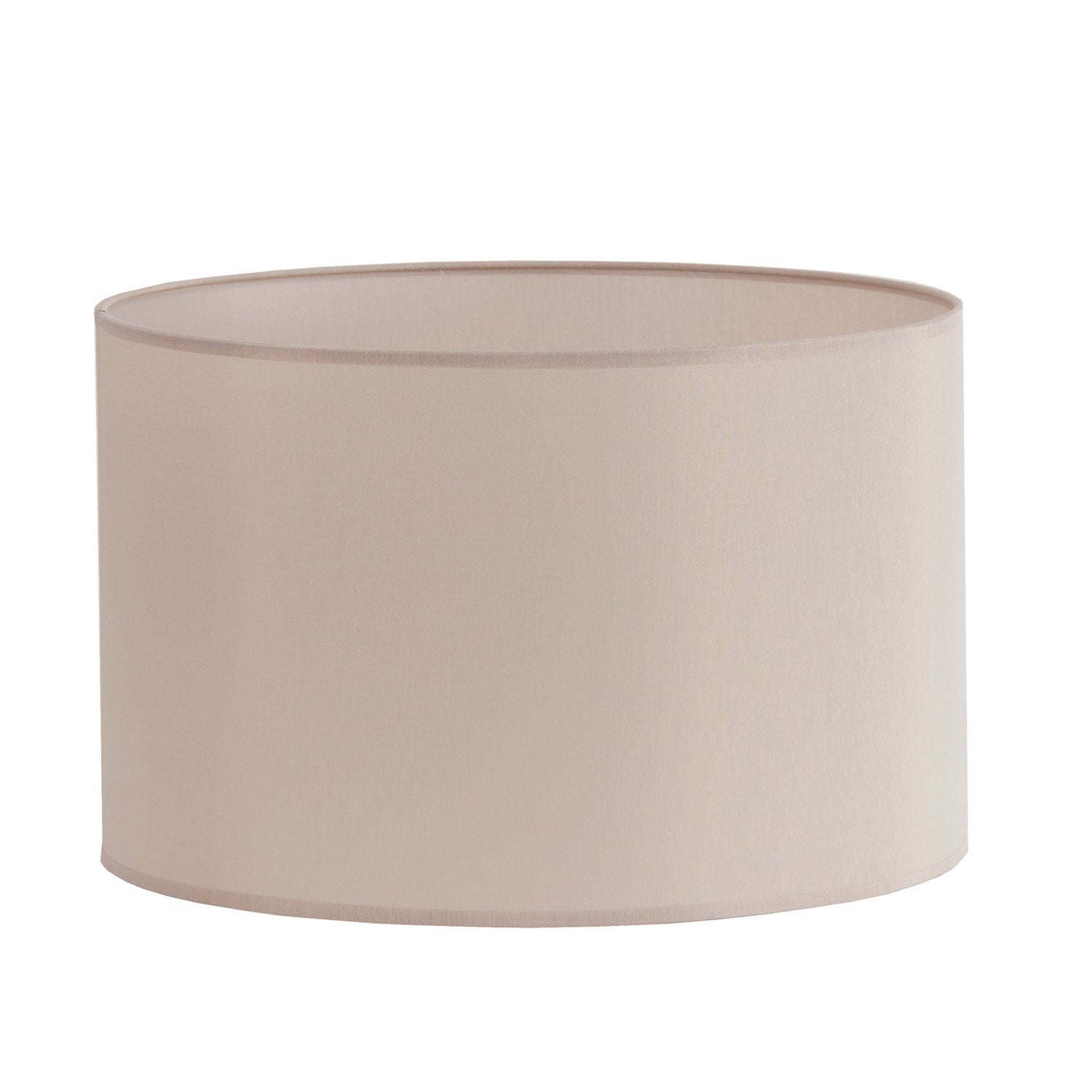 Classic Cylindrical Lamp Shade - Cream Cotton