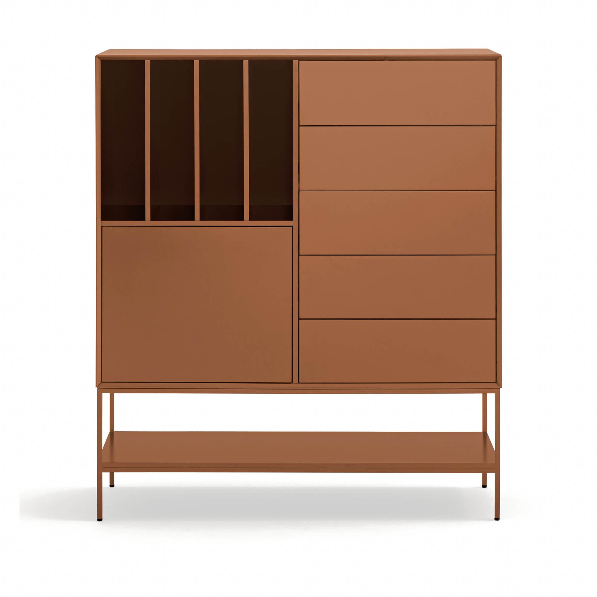 Occasional Cabinet Platt 2D4H5Dr 120Cm Clay