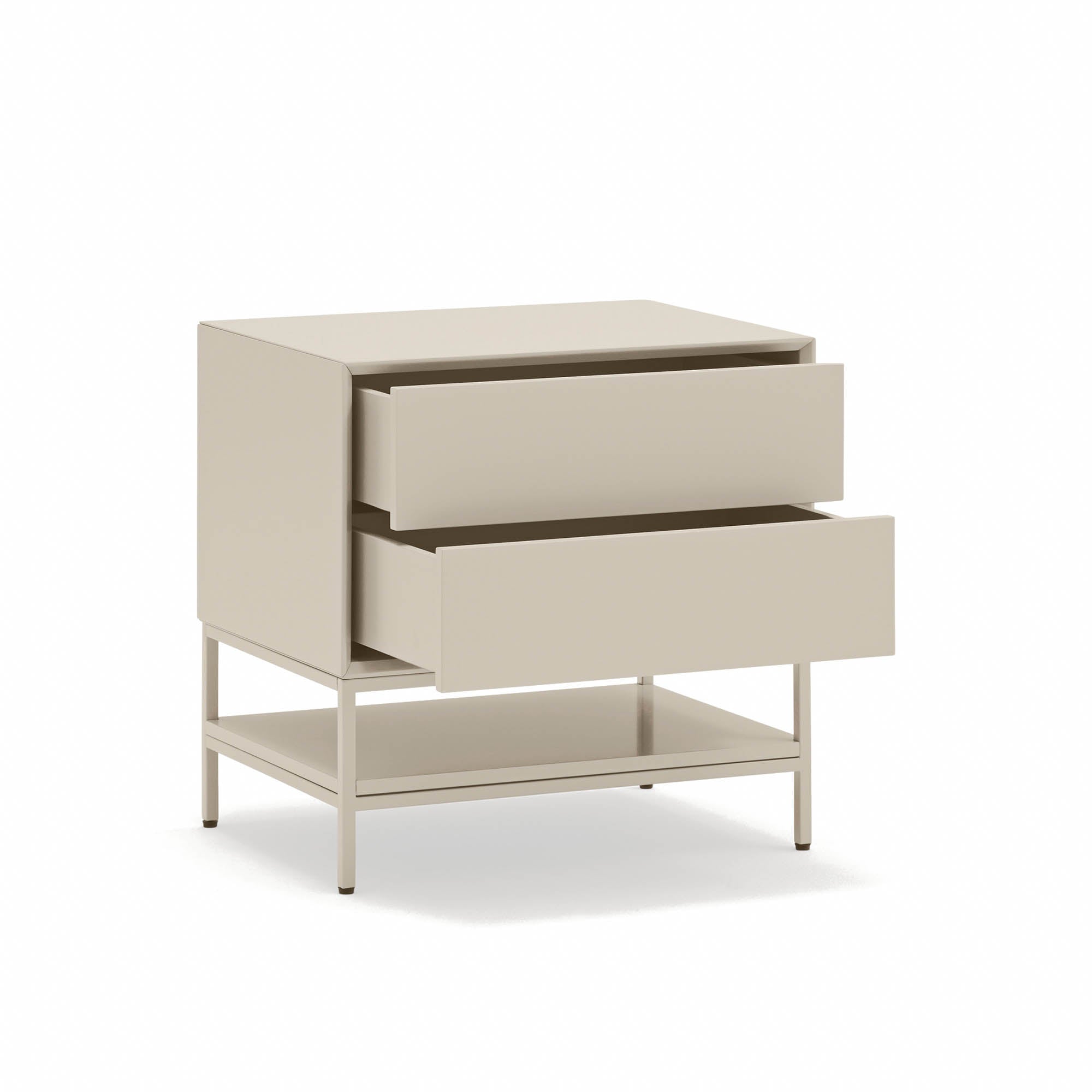 Bedside Table Platt 2Dr Sand