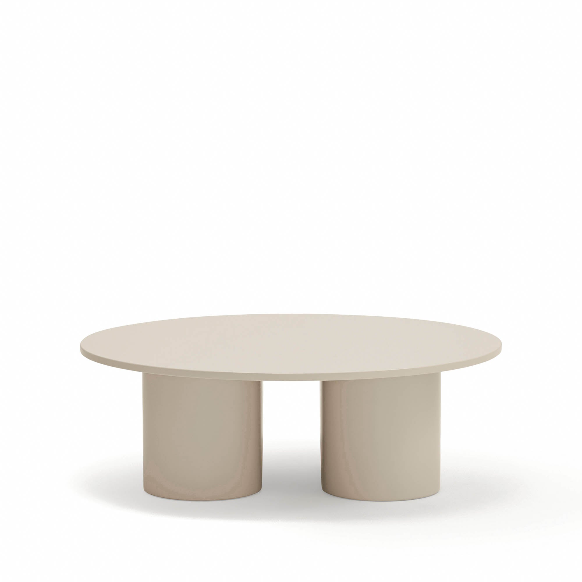 Round Coffee Table Totem 1100X1100 Sand