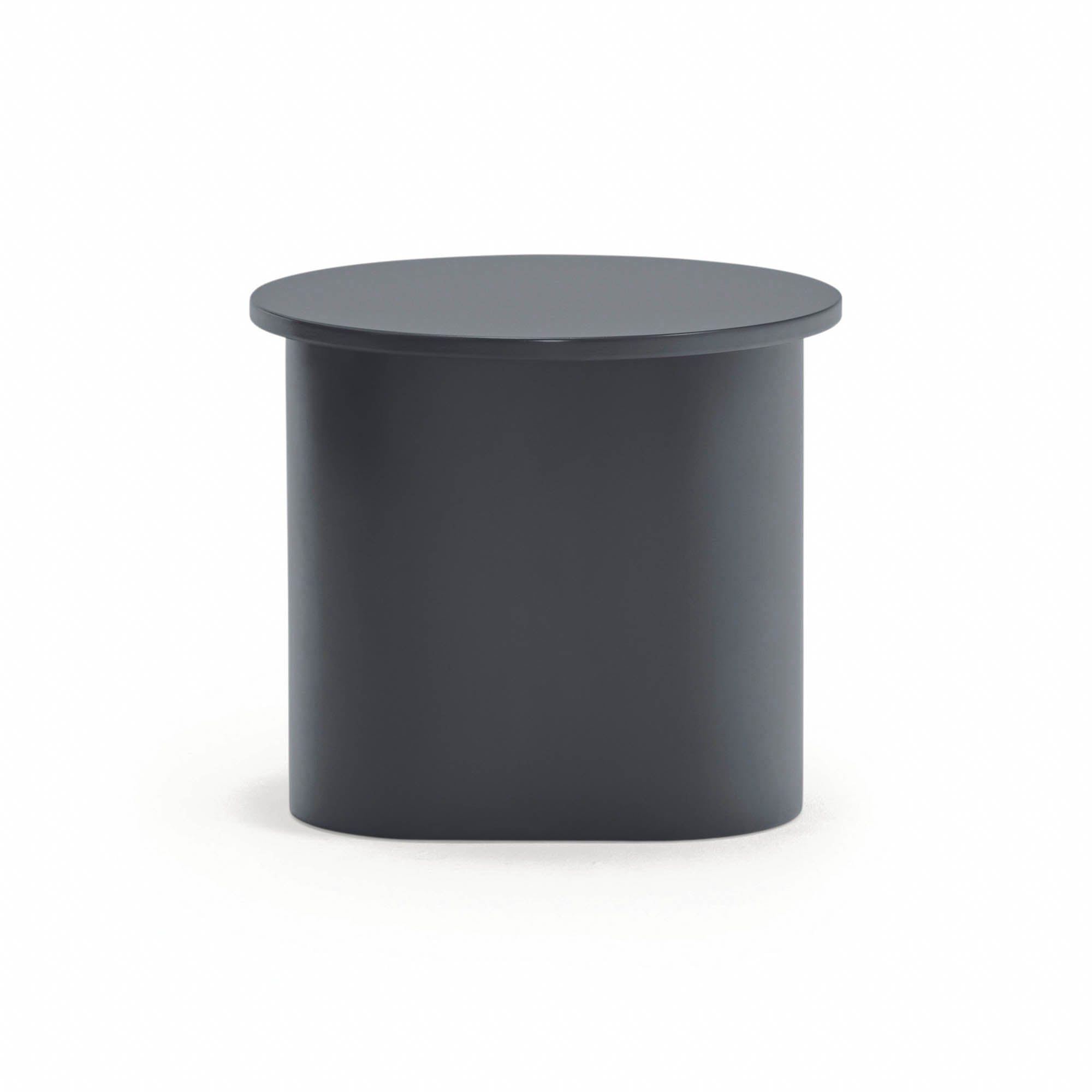 Side Table Totem 500X500 Anthracite Gray