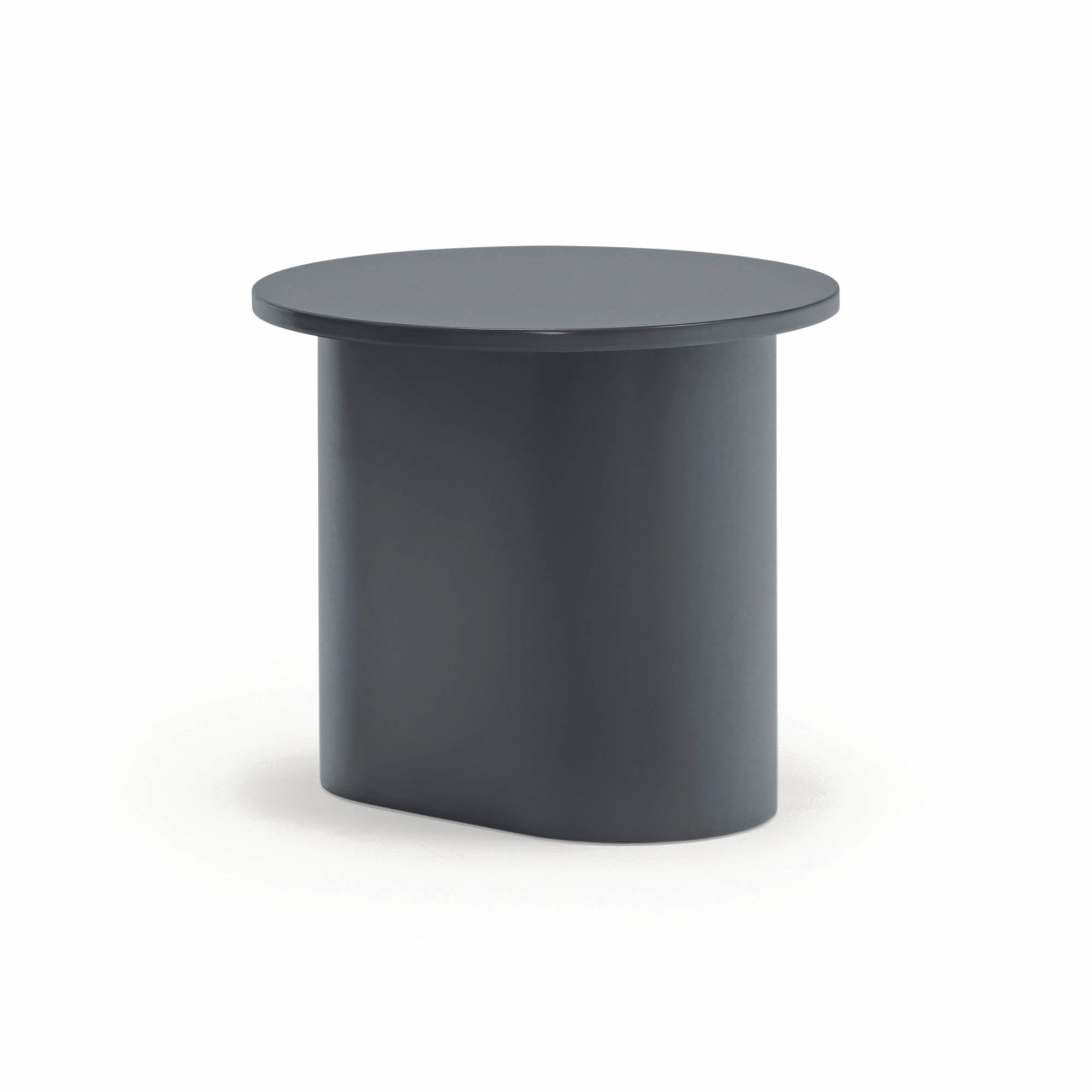 Side Table Totem 500X500 Anthracite Gray