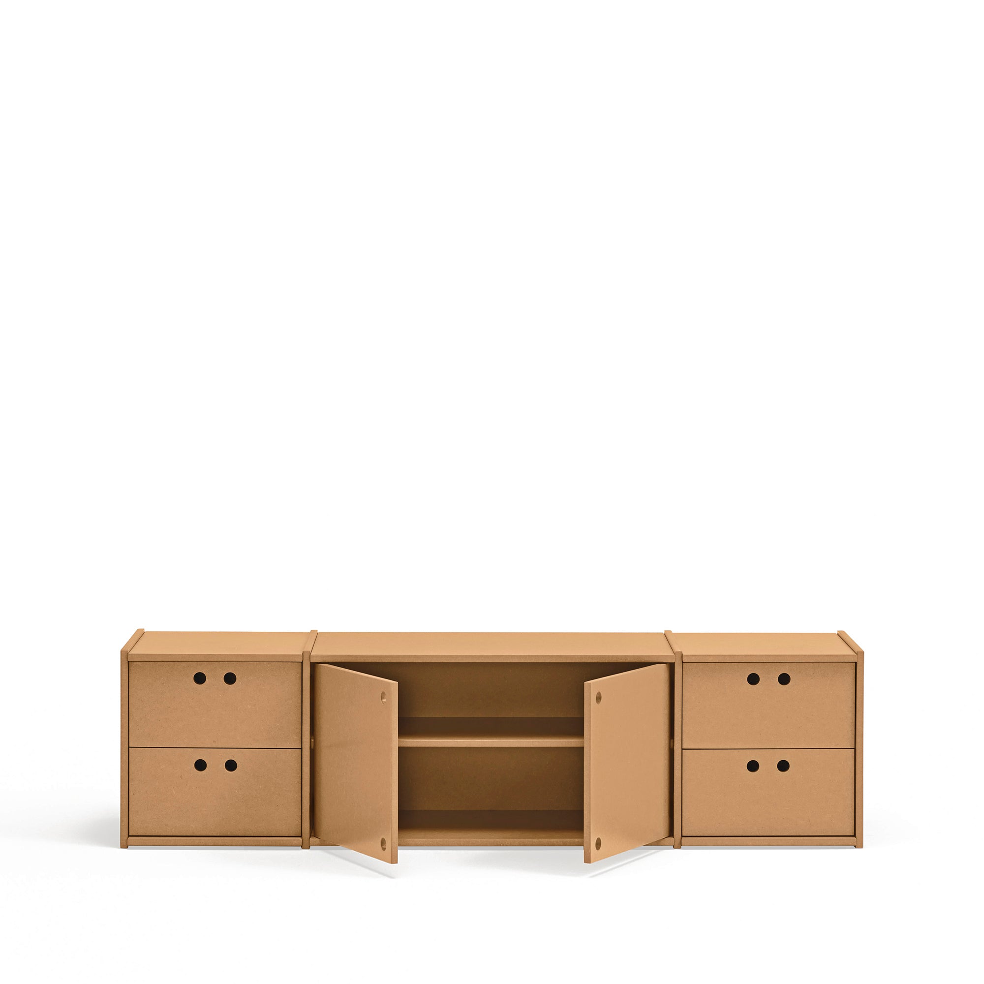 Tv Bench Wally  Natural Mdf