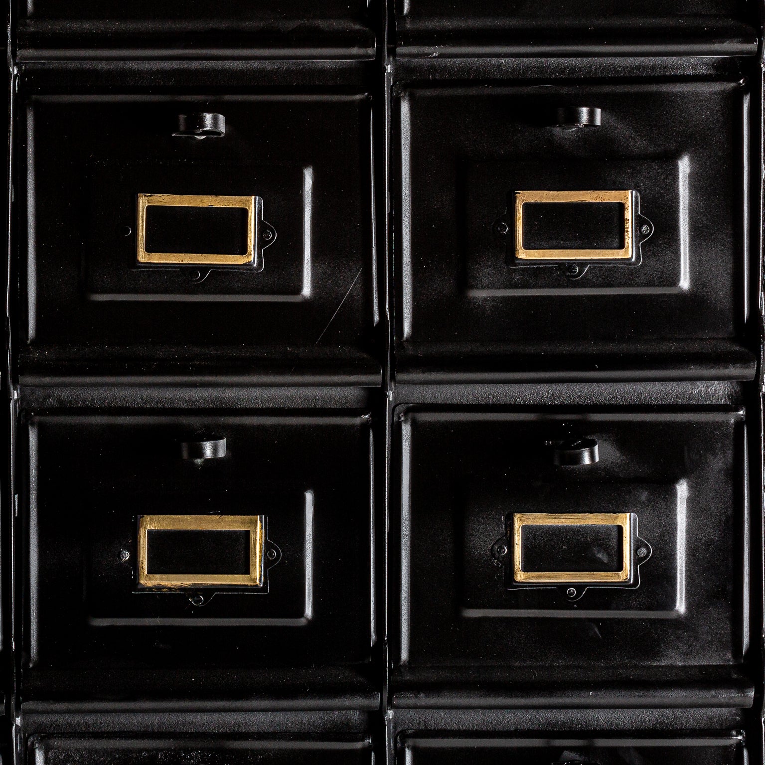 Lomza Industrial Chest of Drawers - Black Wrought Iron Storage