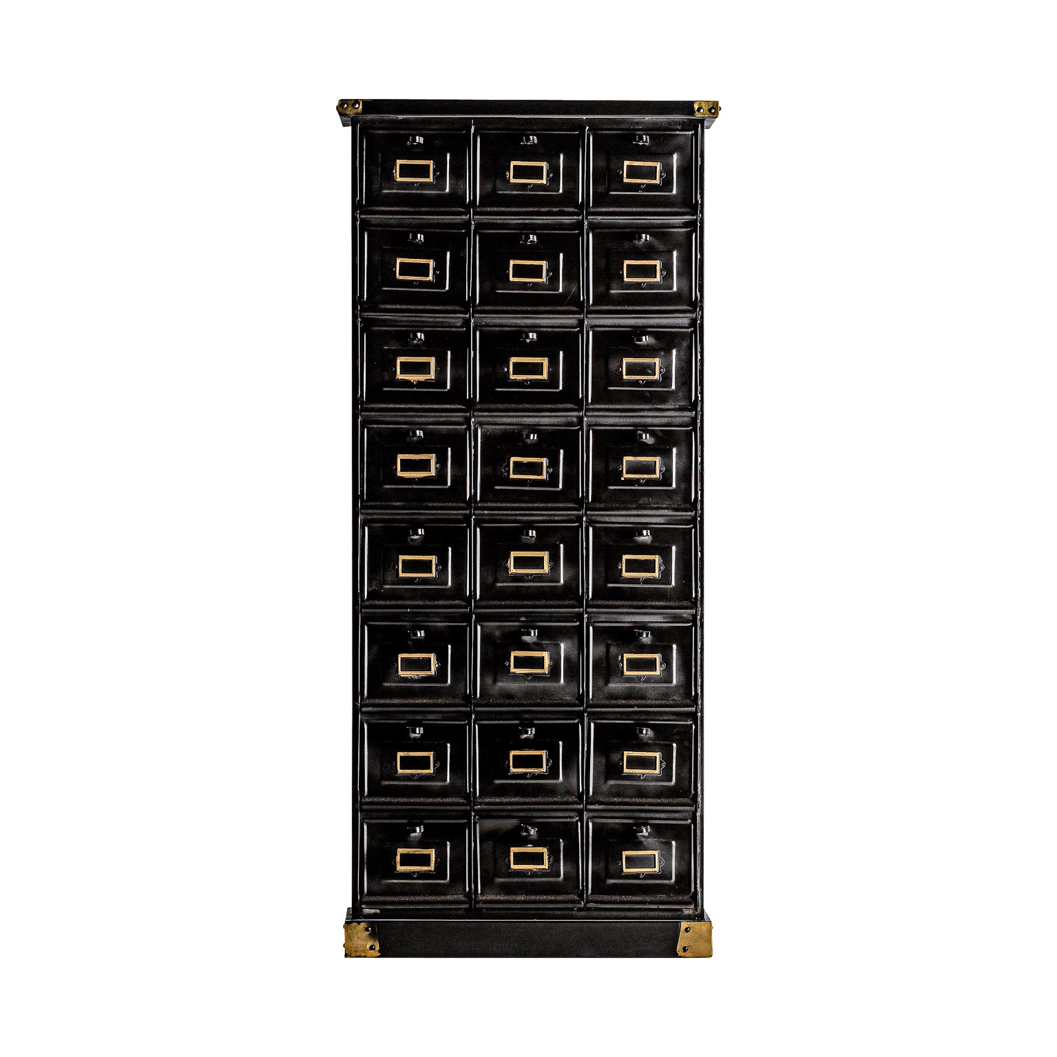 Lomza Industrial Chest of Drawers - Black Wrought Iron Storage