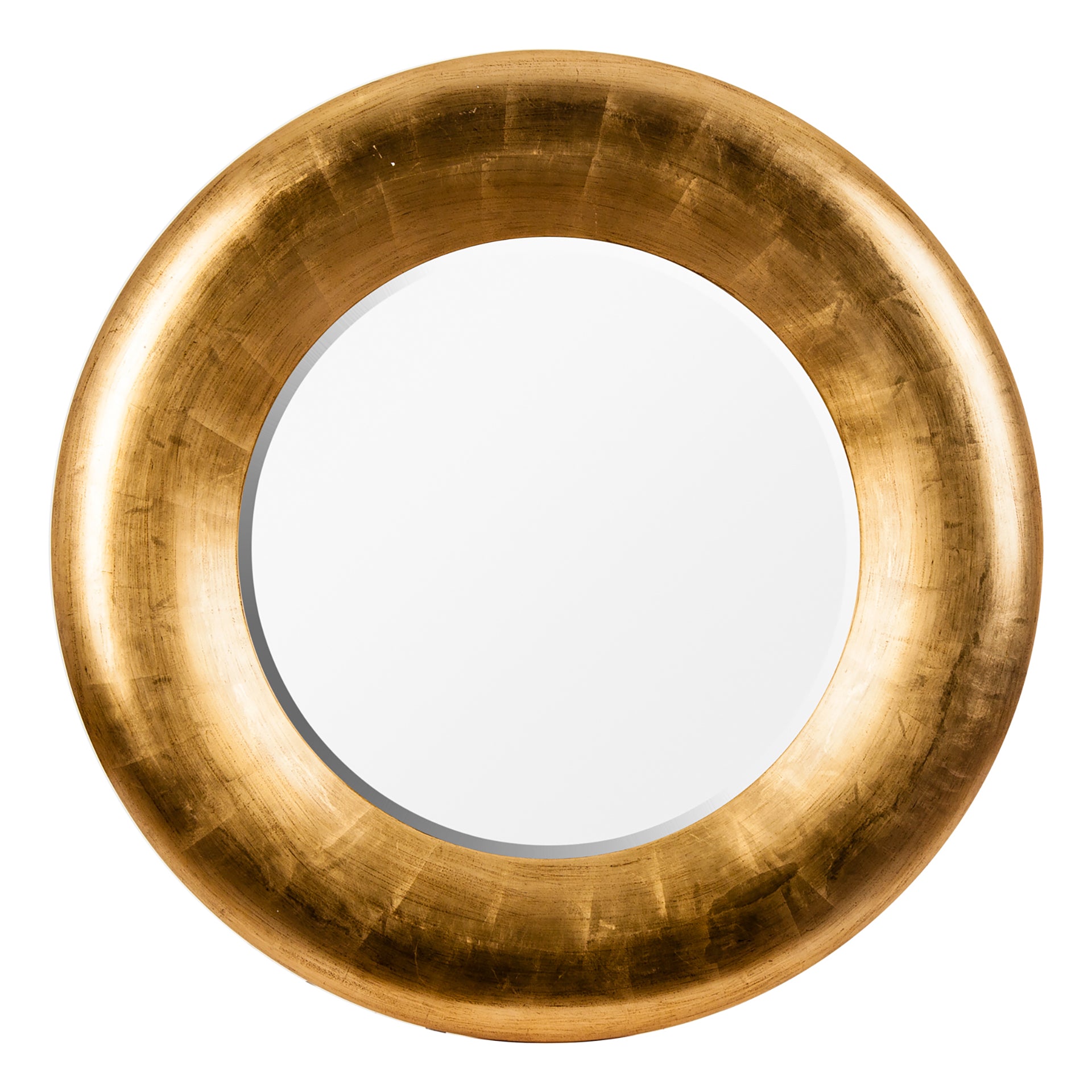 Regen Art Deco Mirror - Round Gold Resin Design