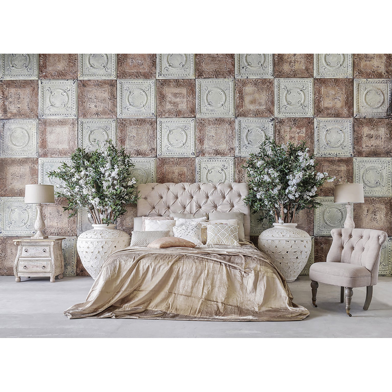 Rustic French TABLE LAMP