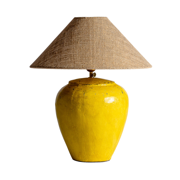 MUSTARD TABLE LAMP