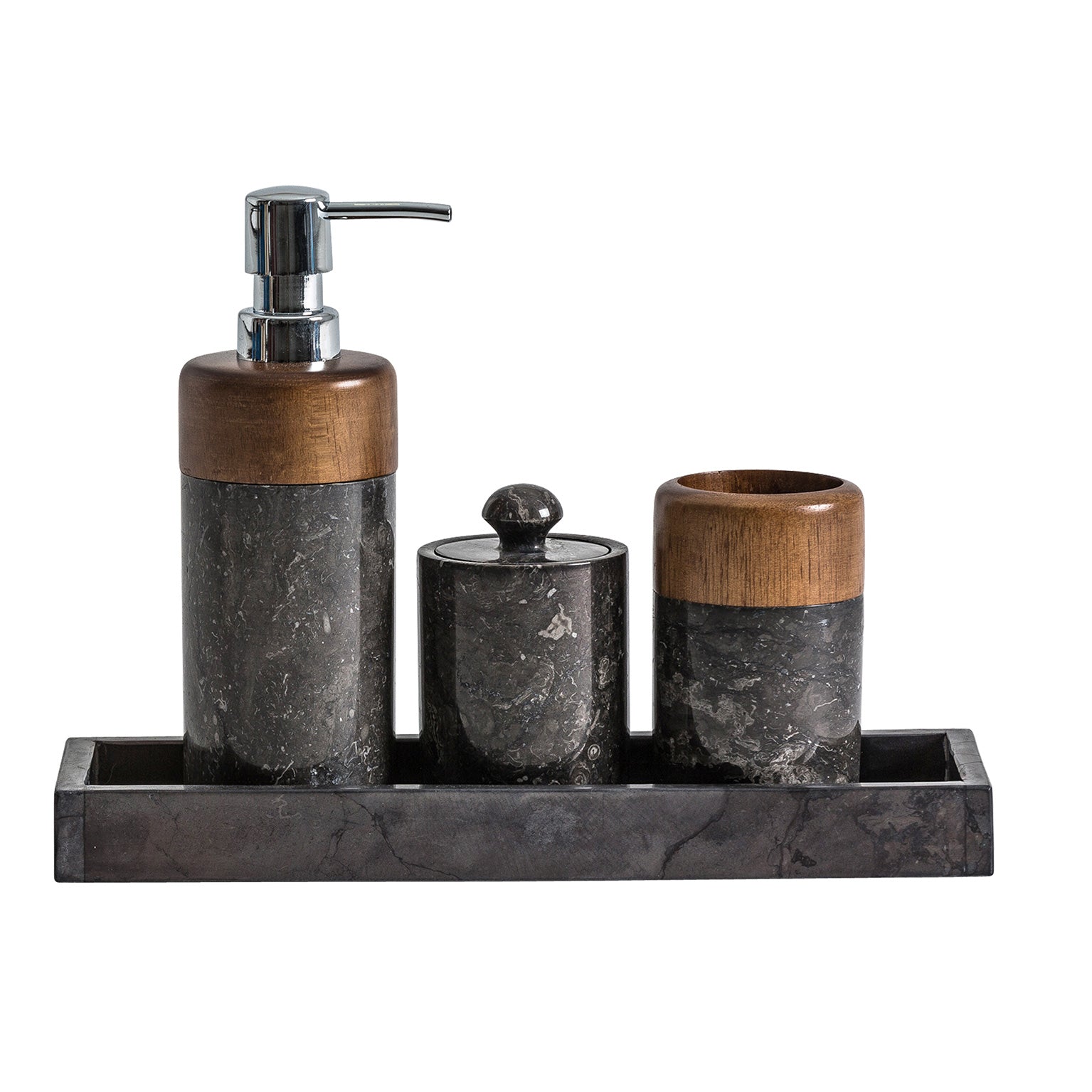 NEPTUNO BATHROOM SET (SET OF 4)