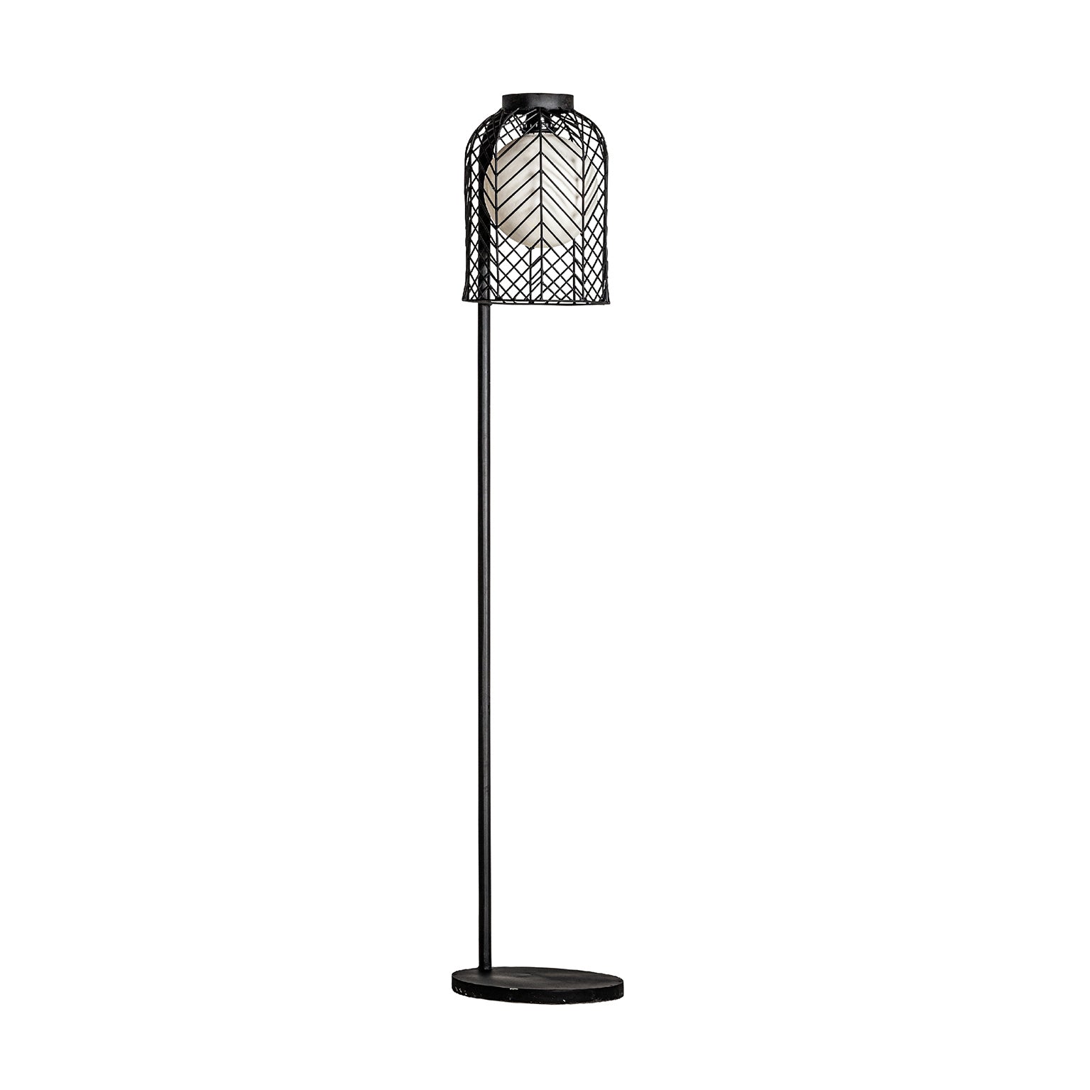 PLISSÉ METAL FLOOR LAMP
