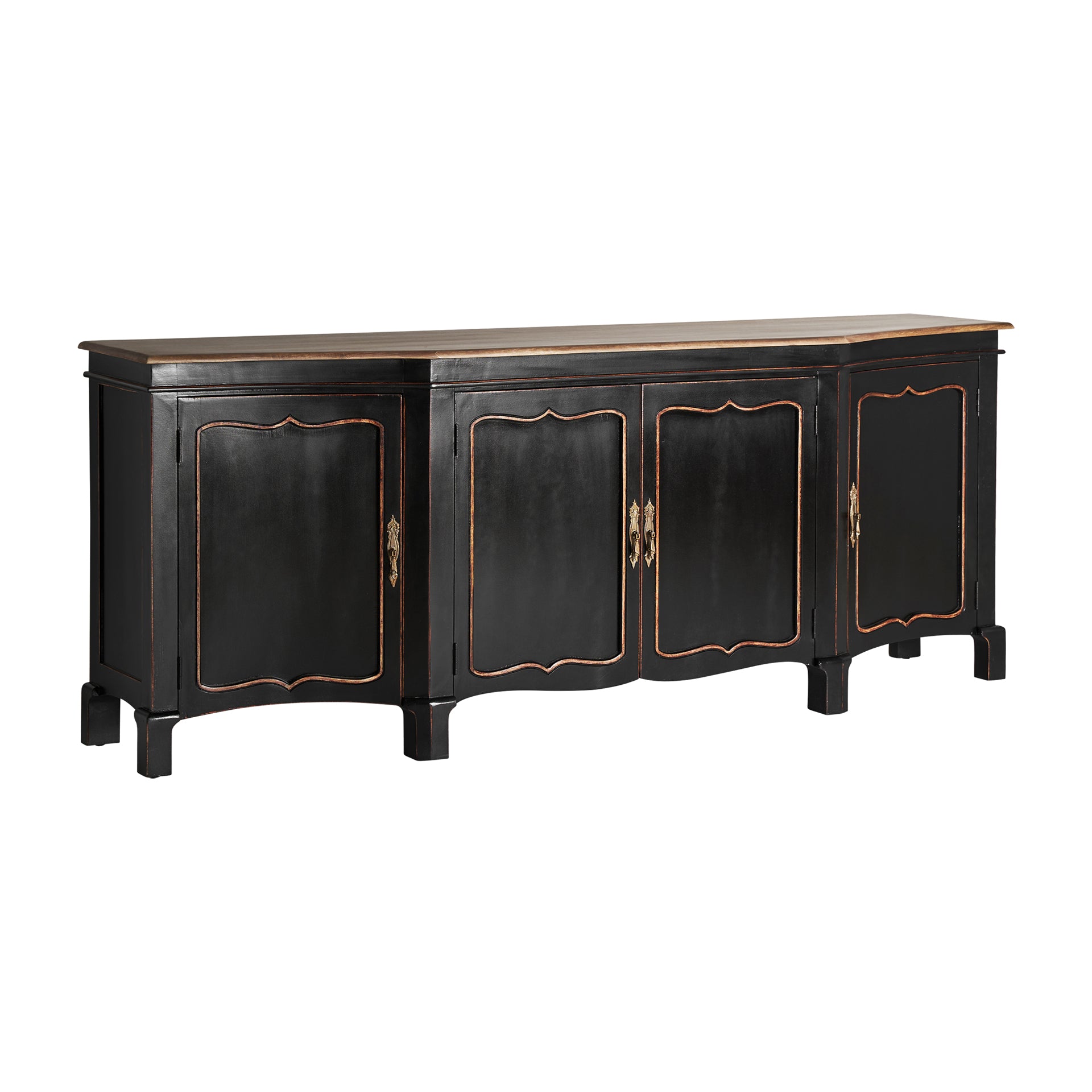 Jussac Sideboard – Classic Mango Wood Storage Cabinet