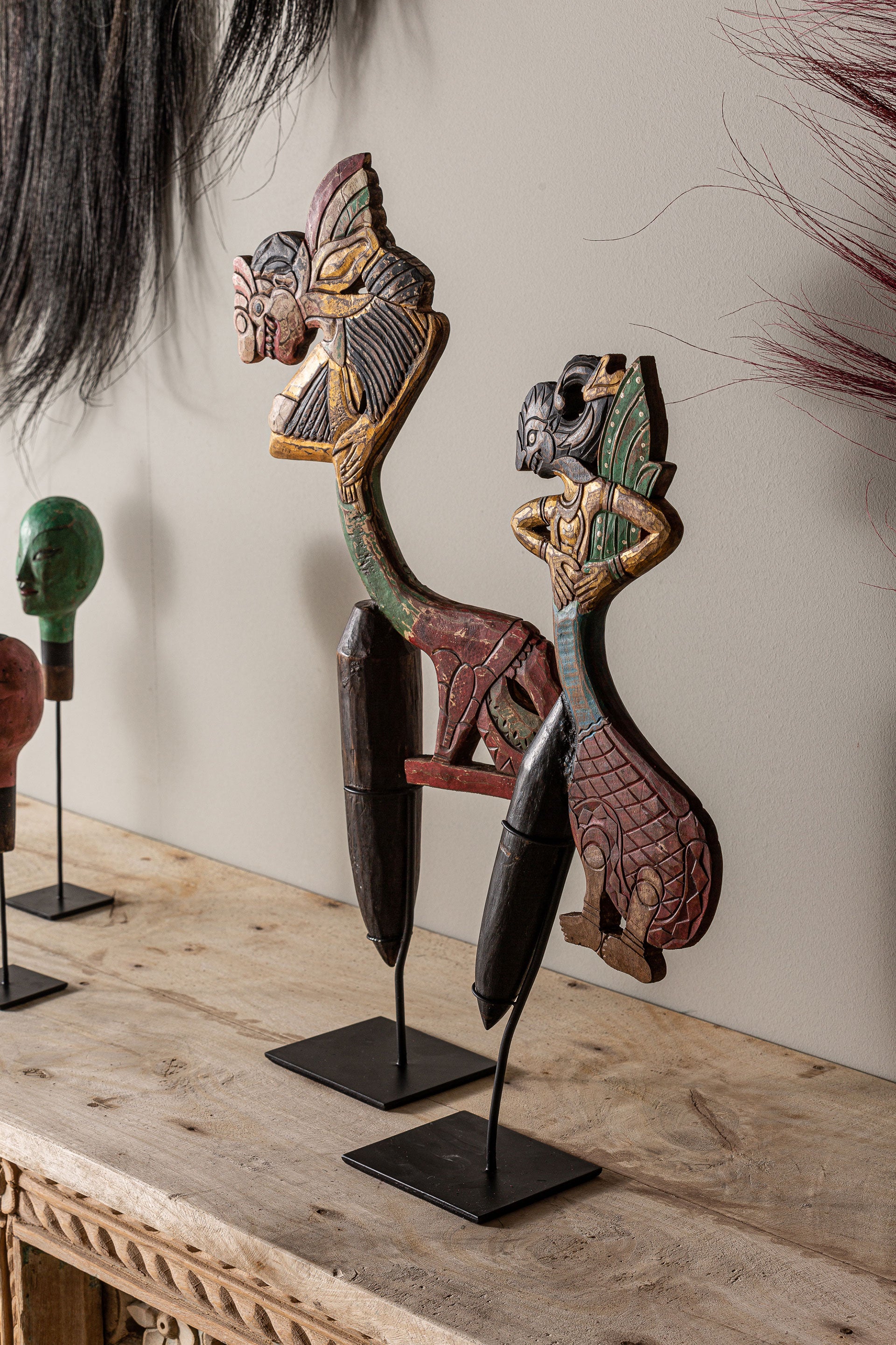 DECORATIVE FIGURE (SET OF 2)