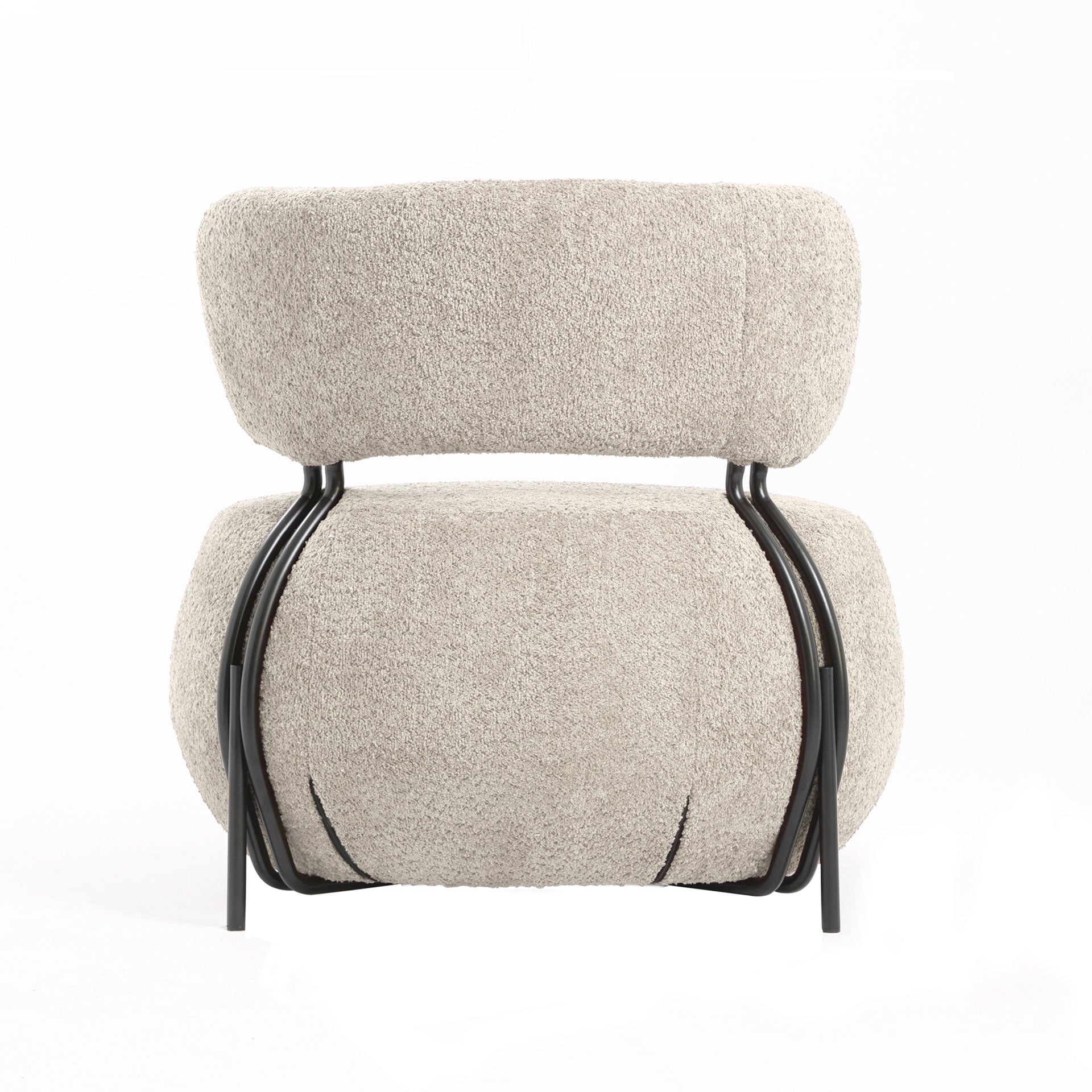BOUCLÉ VALENCE ARMCHAIR