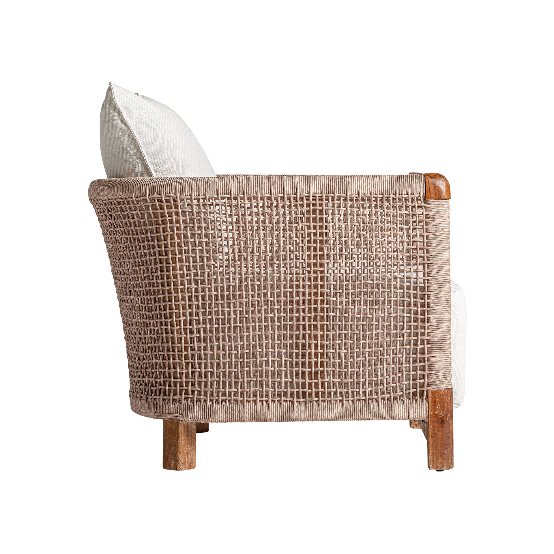 Fåtölj Trena Railway Wood Armchair