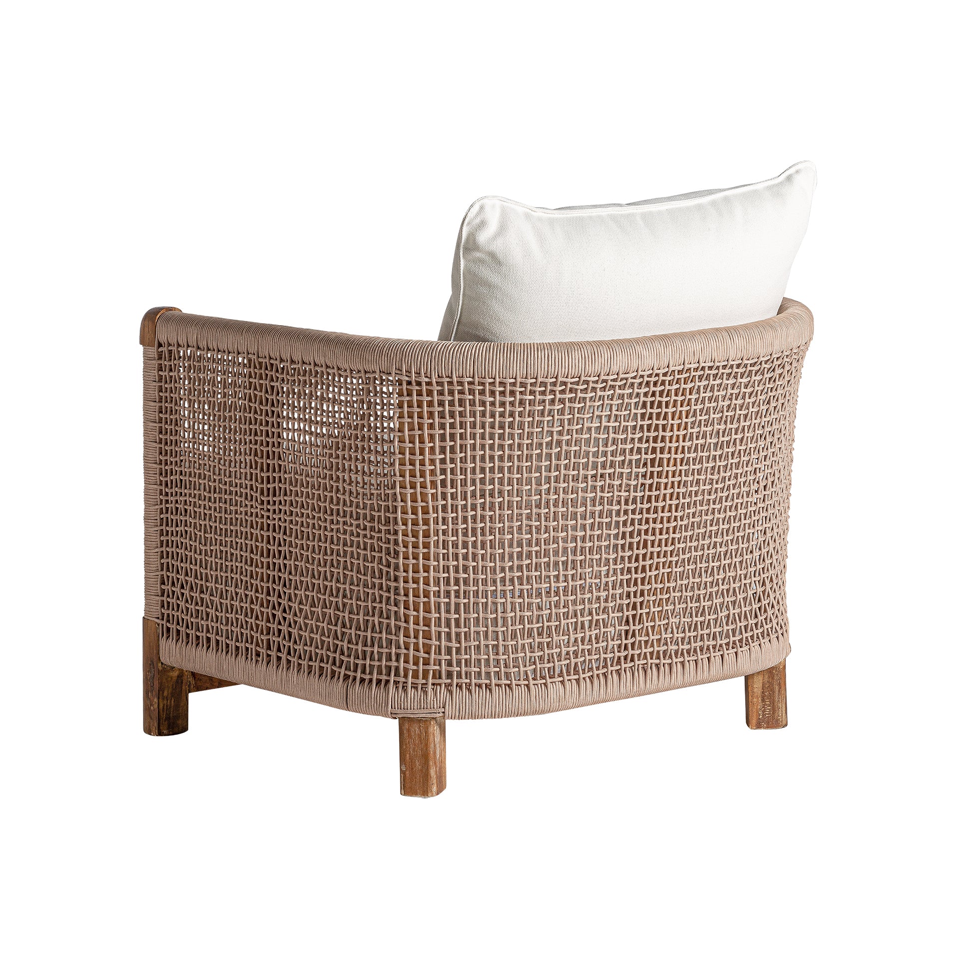 Fåtölj Trena Railway Wood Armchair