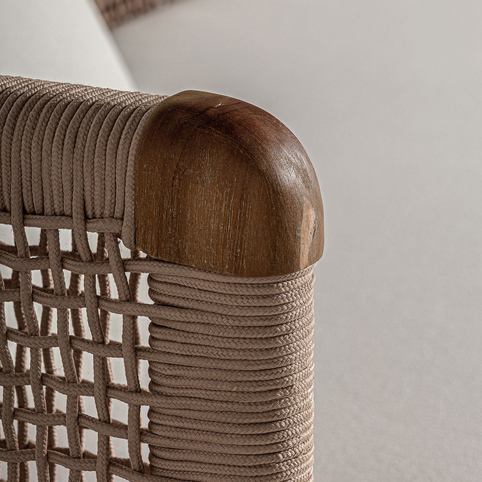 Soffa Trena Railway Wood Sofa