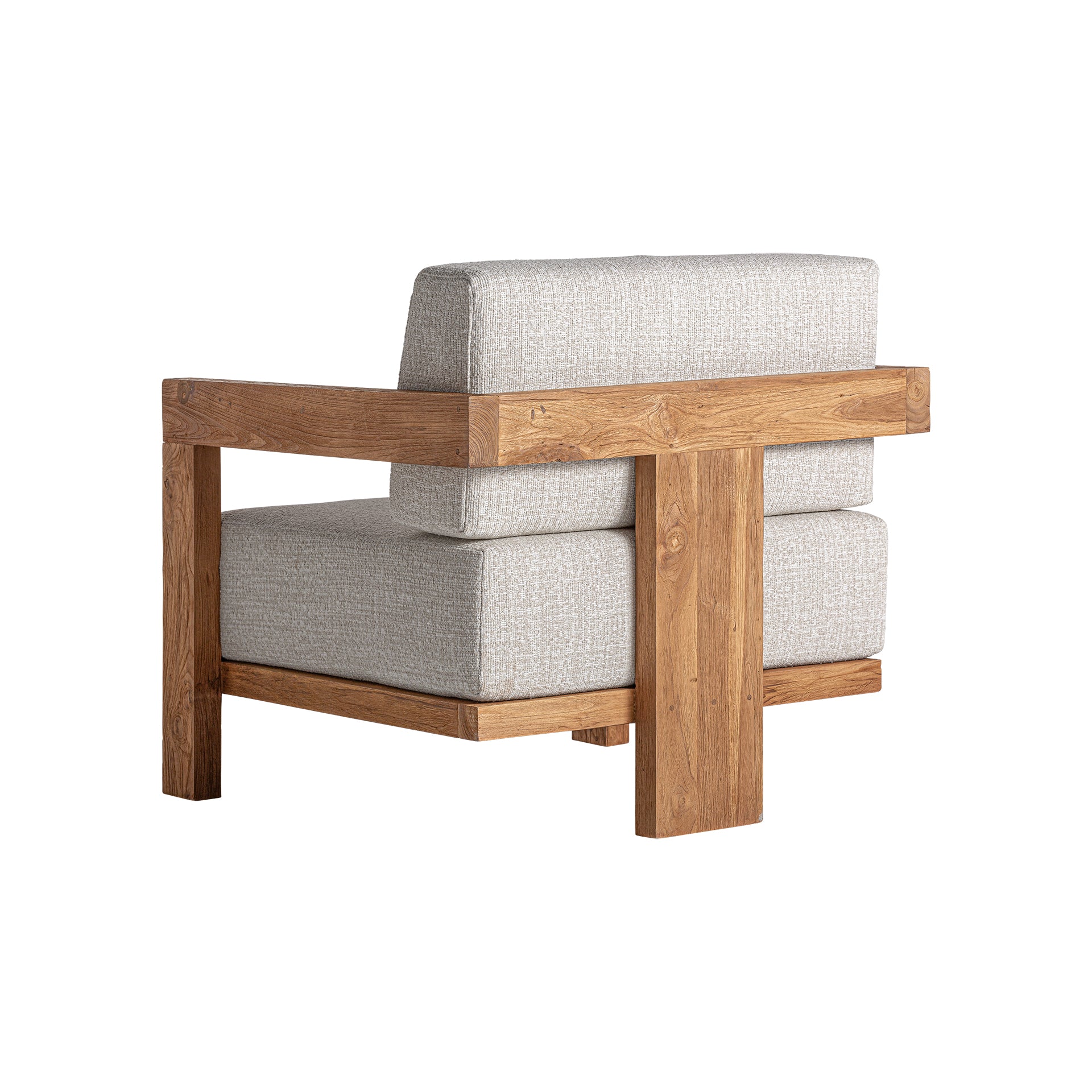 Fåtölj Testa Railway Wood Armchair