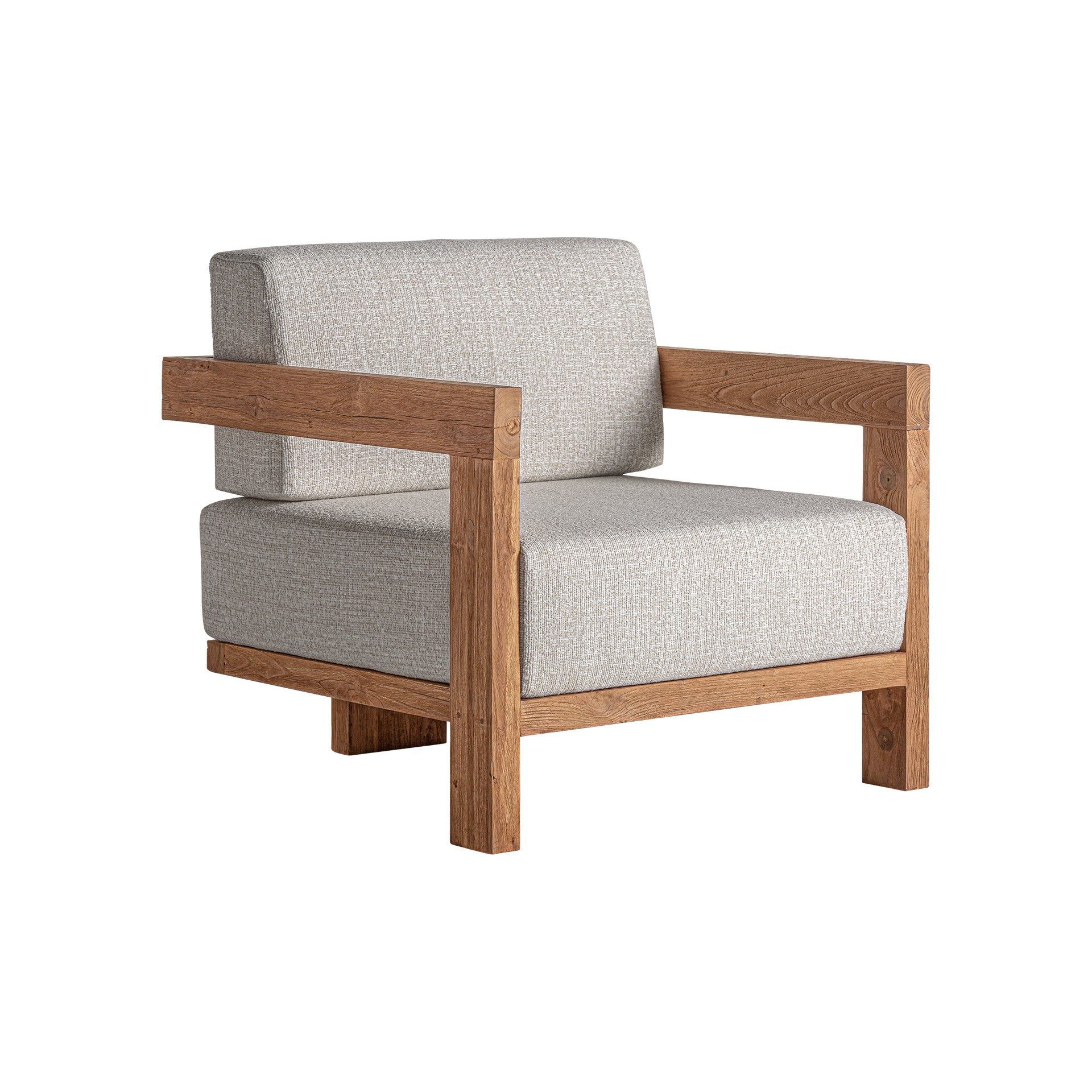 Fåtölj Testa Railway Wood Armchair