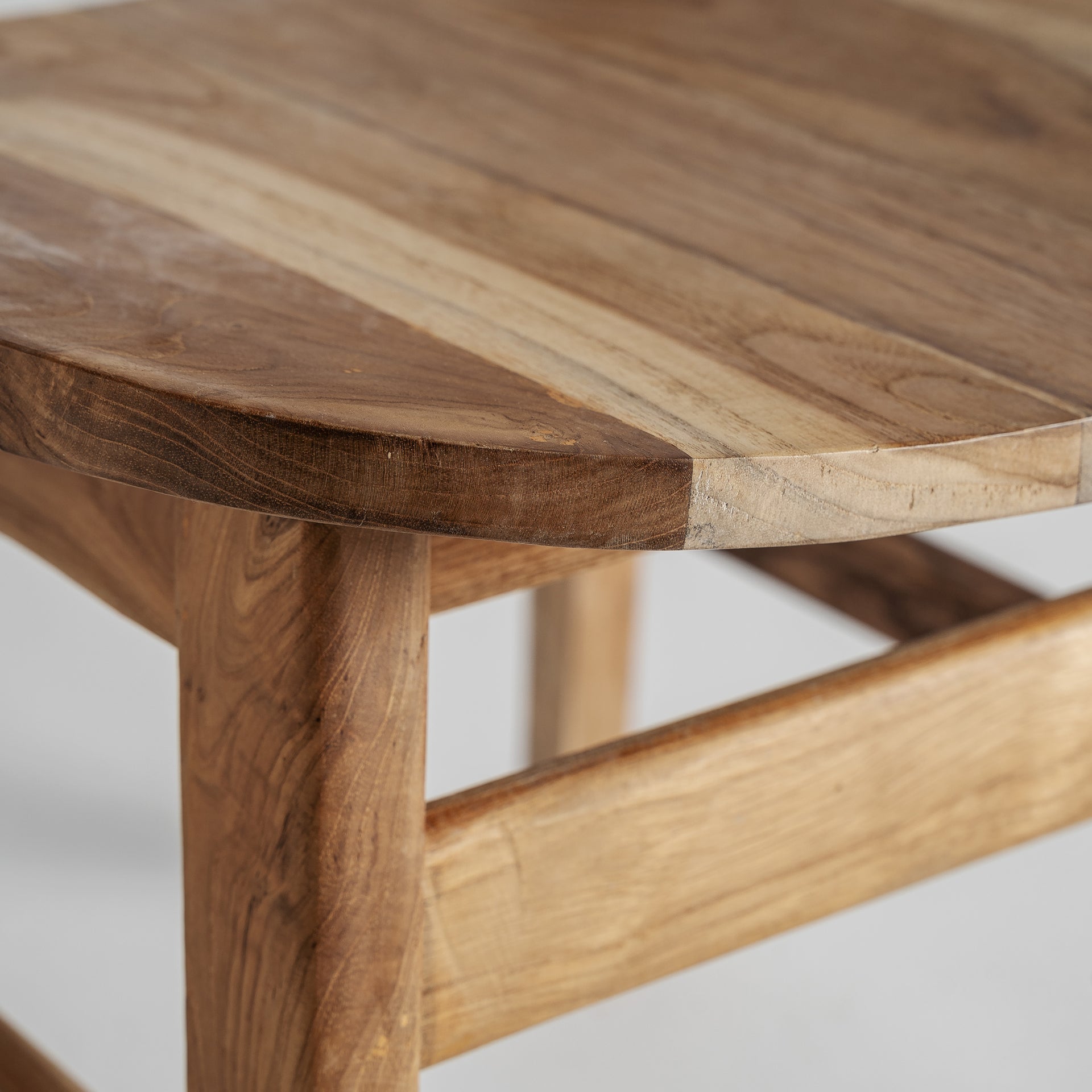 Bludenz Colonial Teak & Rattan Chair