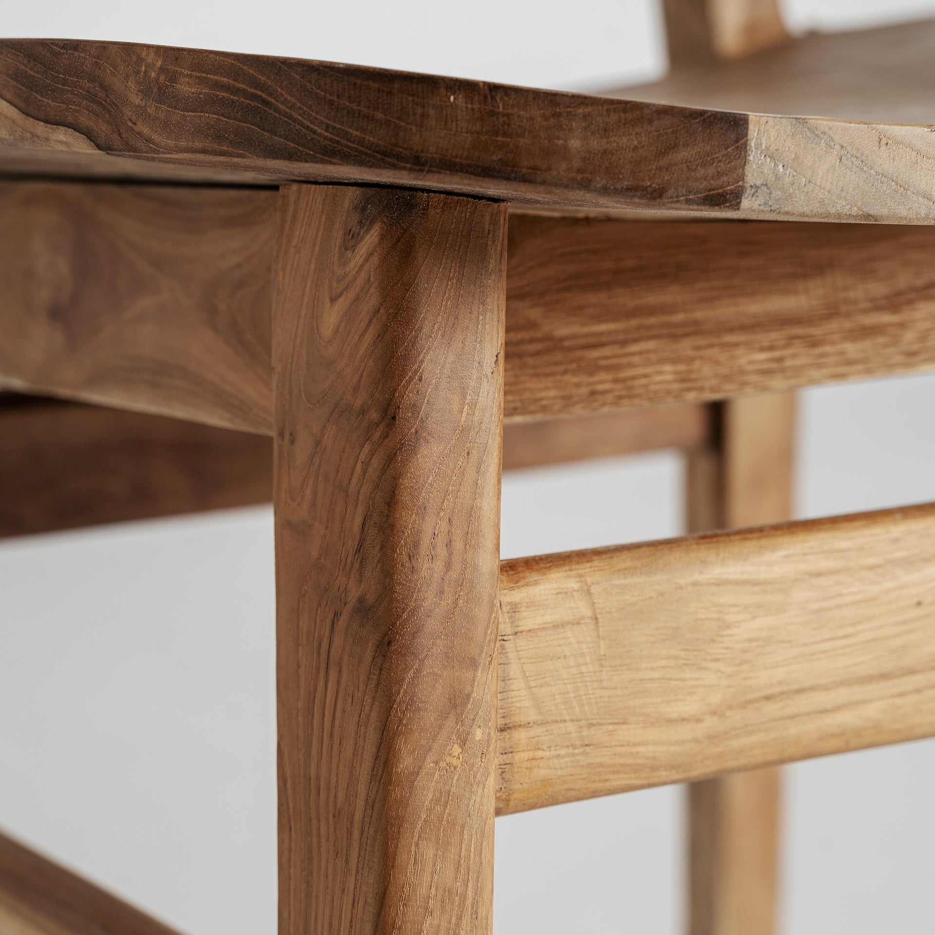 Bludenz Colonial Teak & Rattan Chair