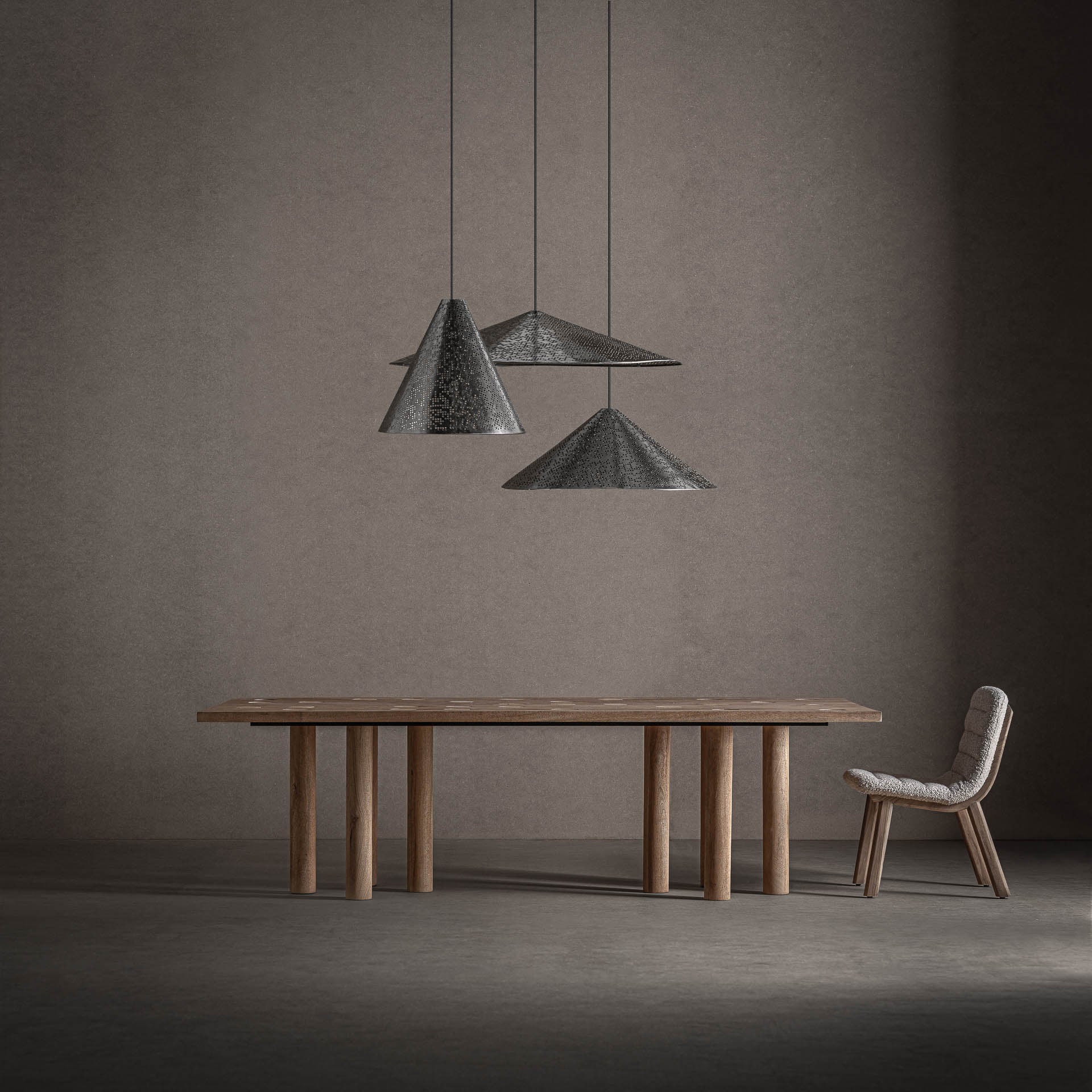 JACQUARD DINING TABLE