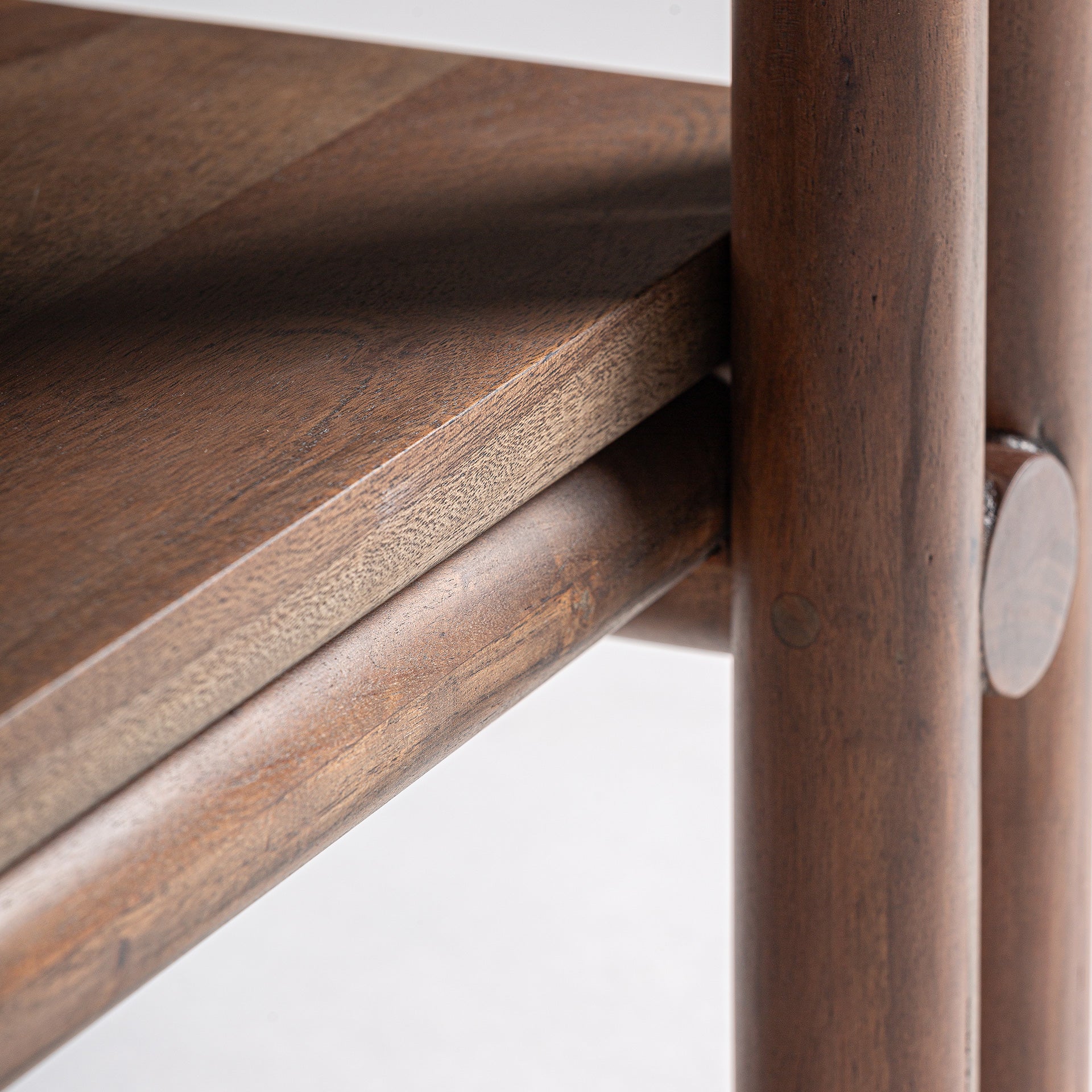 Hambye Contemporary Acacia Wood Bookcase