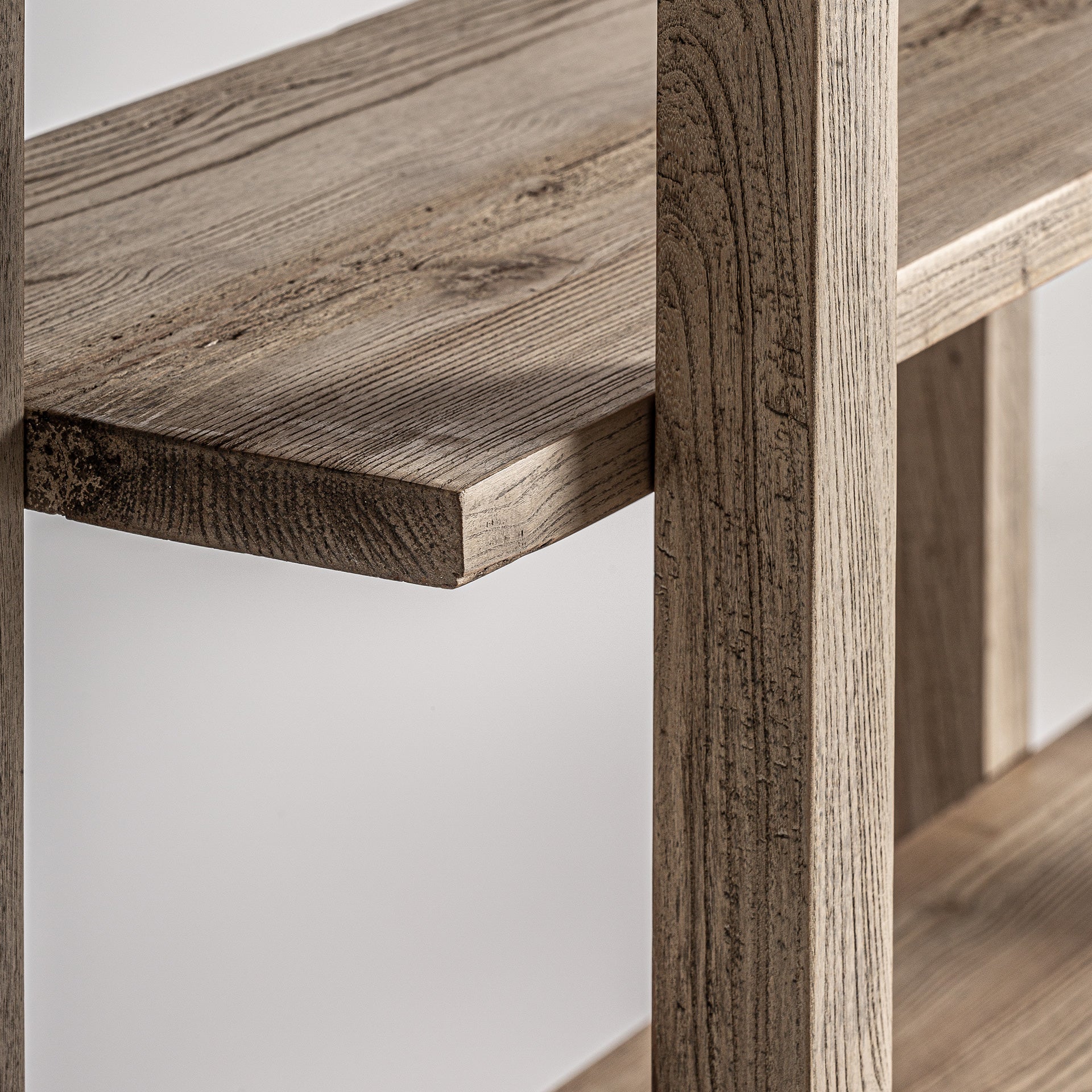 Bokhylla Masein Elm Wood Bookcase