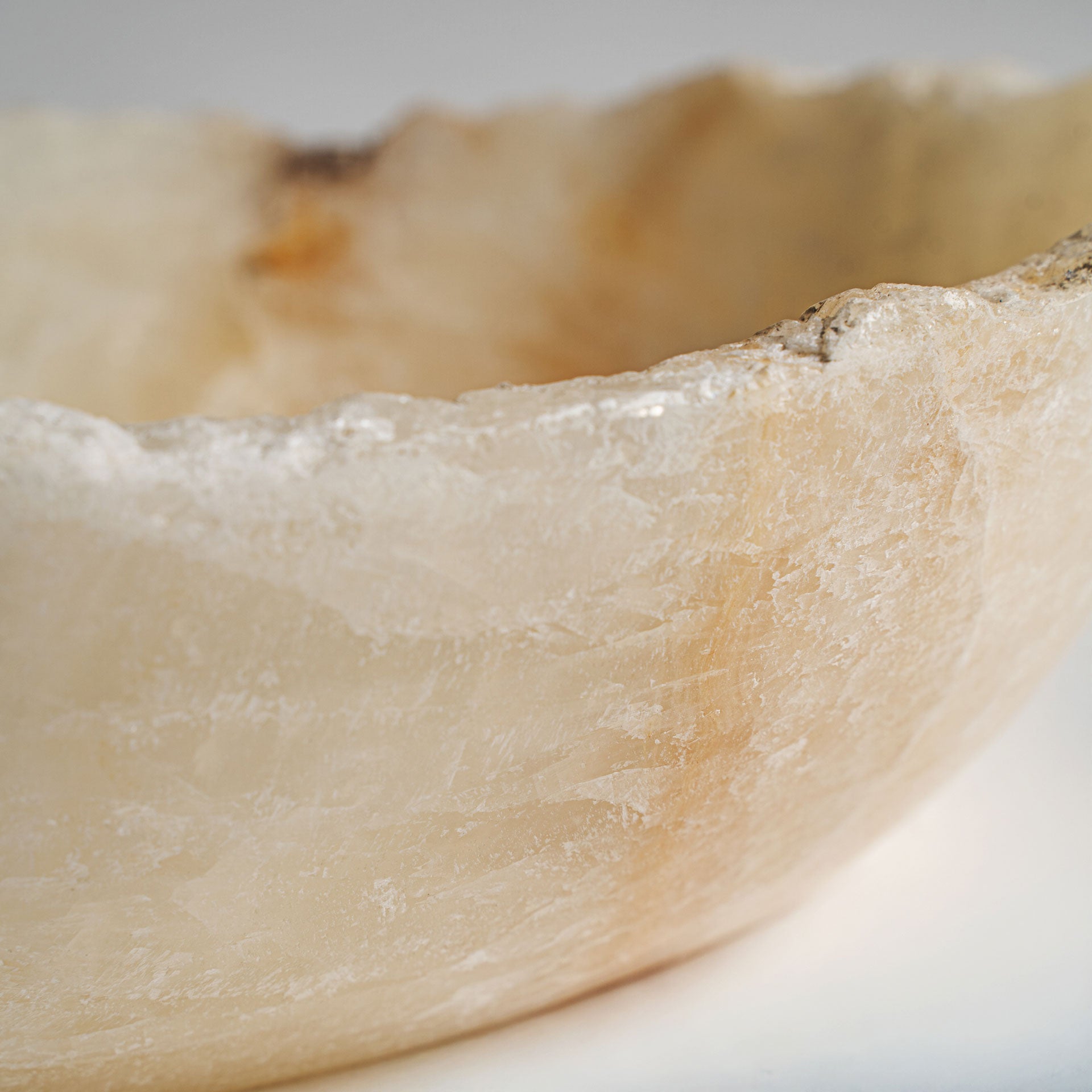 Cream Onyx Centerpiece - Nordic Style Decorative Bowl