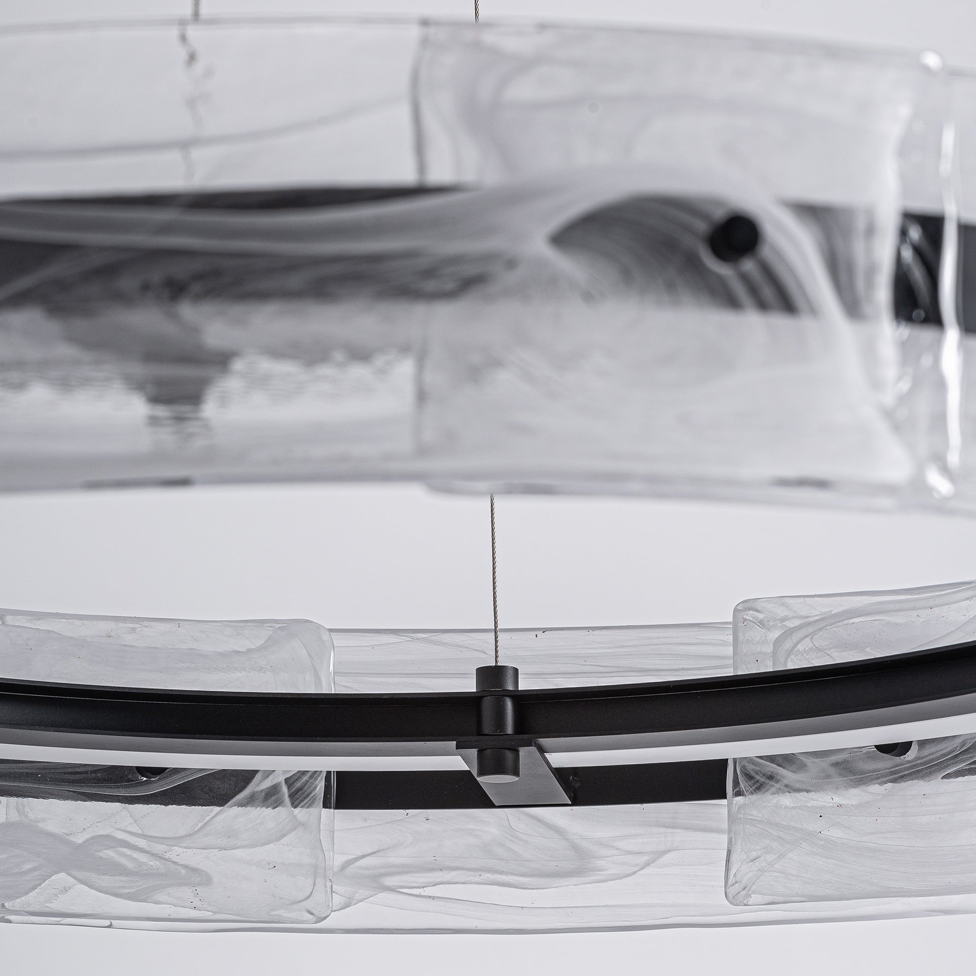 Lukam Art Deco Crystal Ceiling Lamp