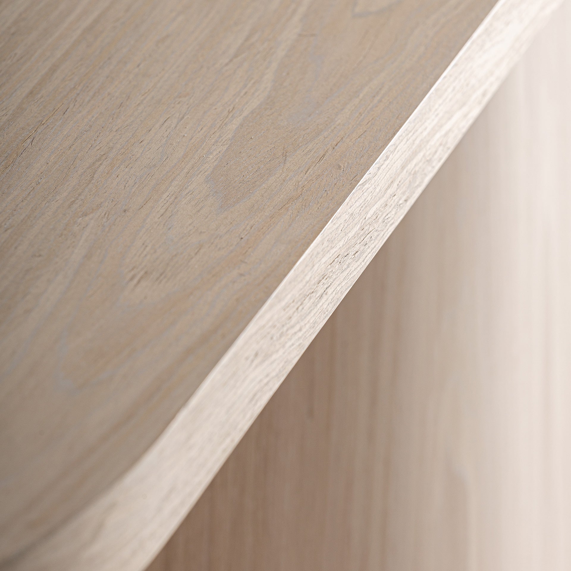 Kharj Art Deco Oak Sideboard - Beige