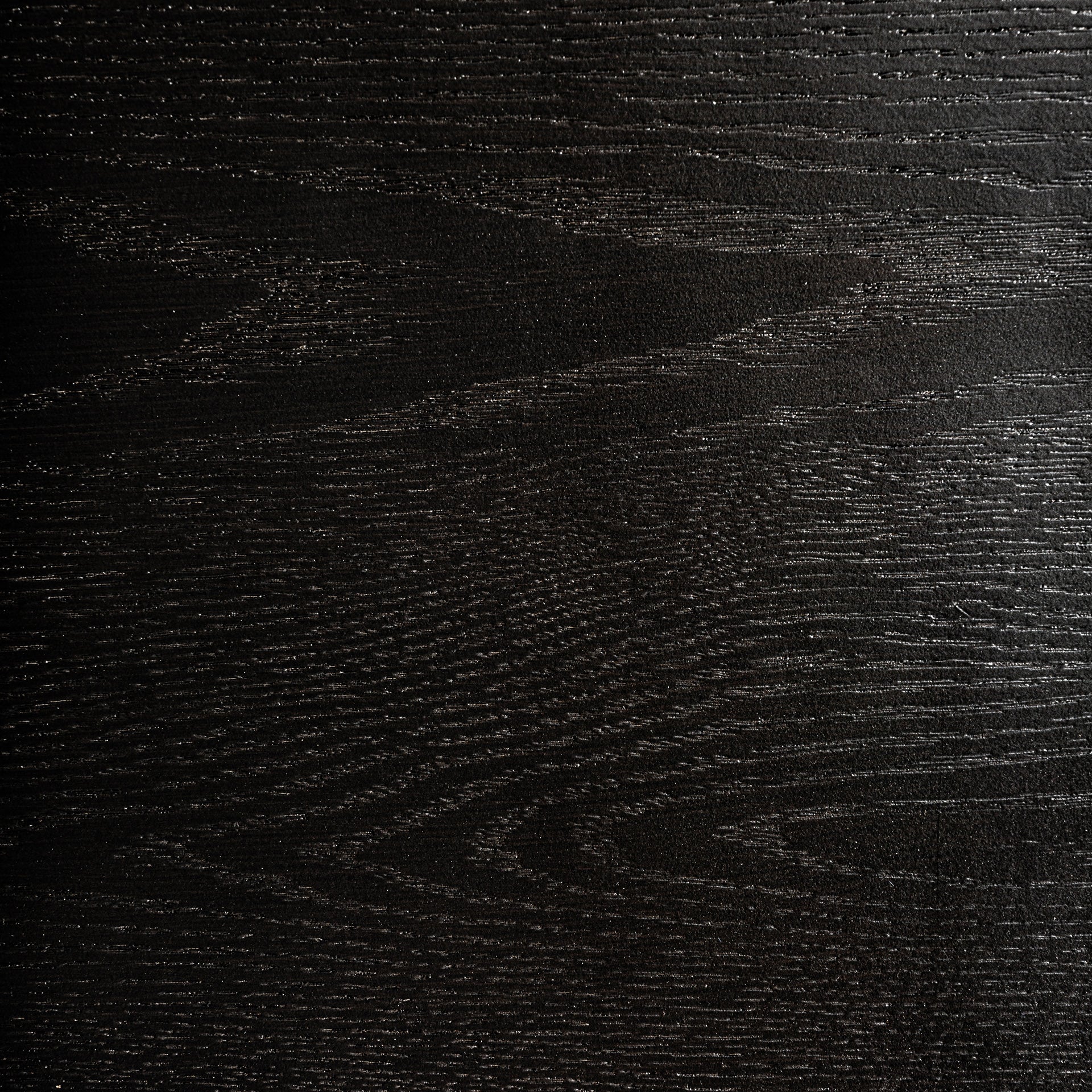 RIZE Art Deco Sideboard - Black Oak Wood Storage Cabinet