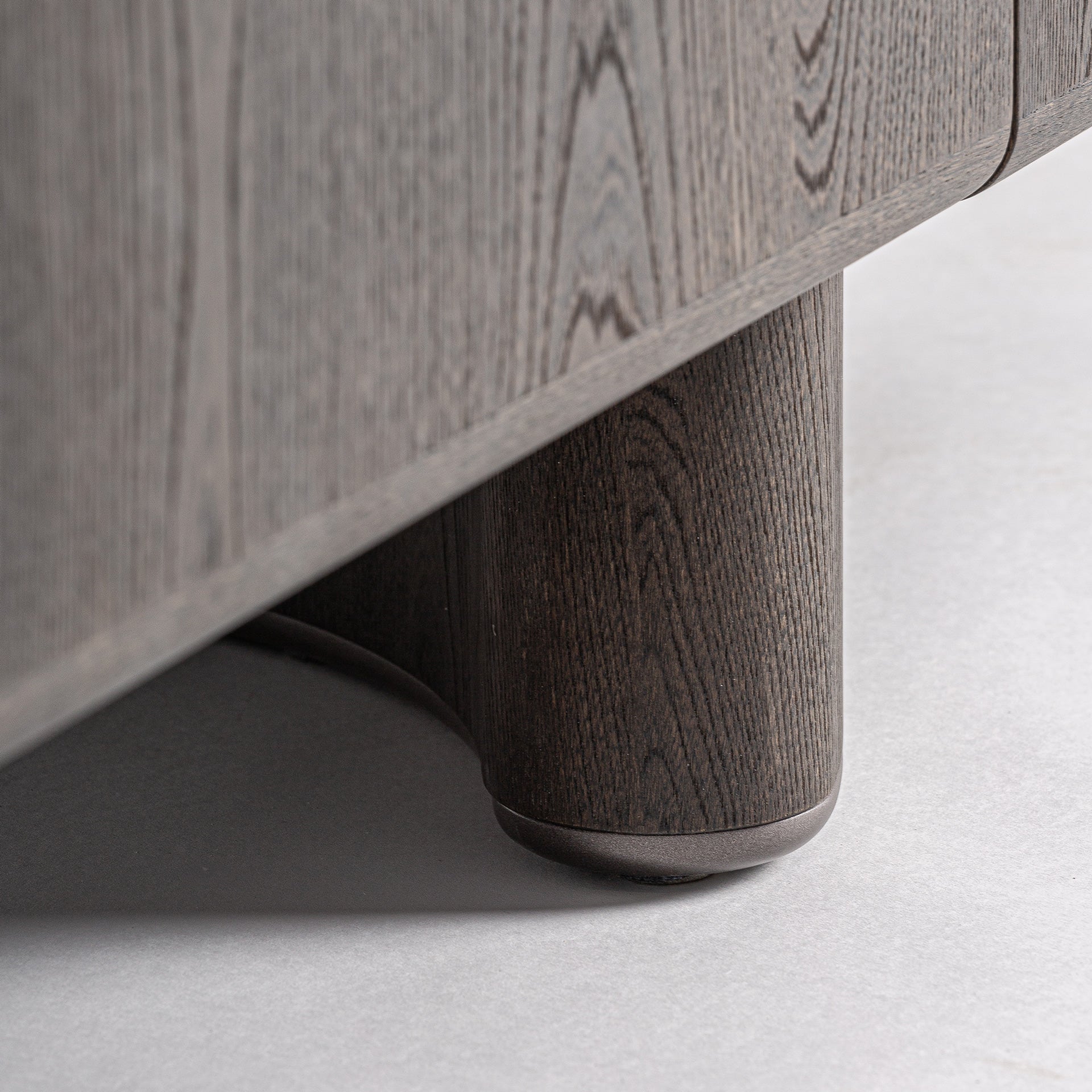 Pravia Sideboard - Contemporary Brown MDF Storage Cabinet